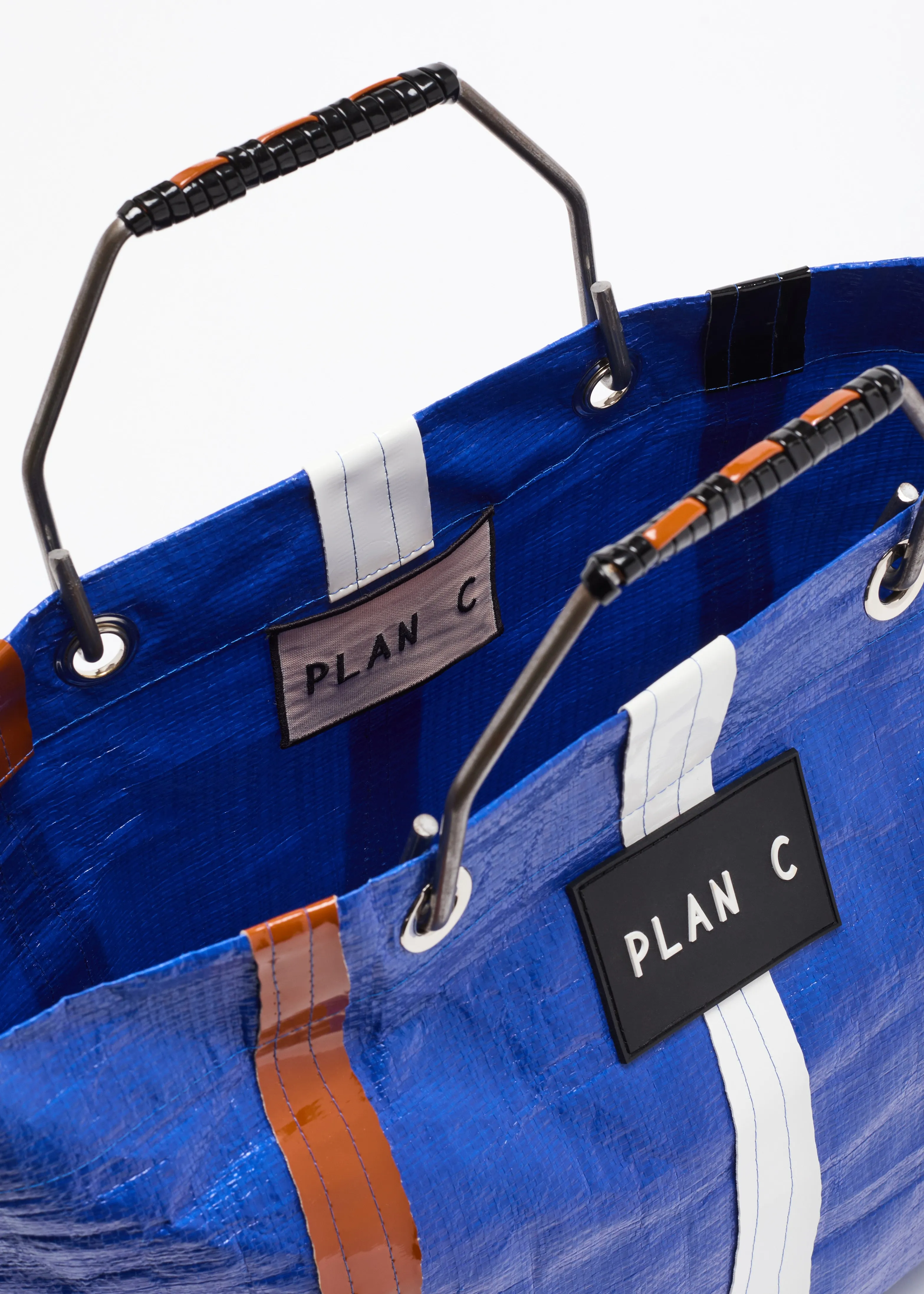 BLUE WAXED BEACH BAG sold by Plan C product image thumbnail 2