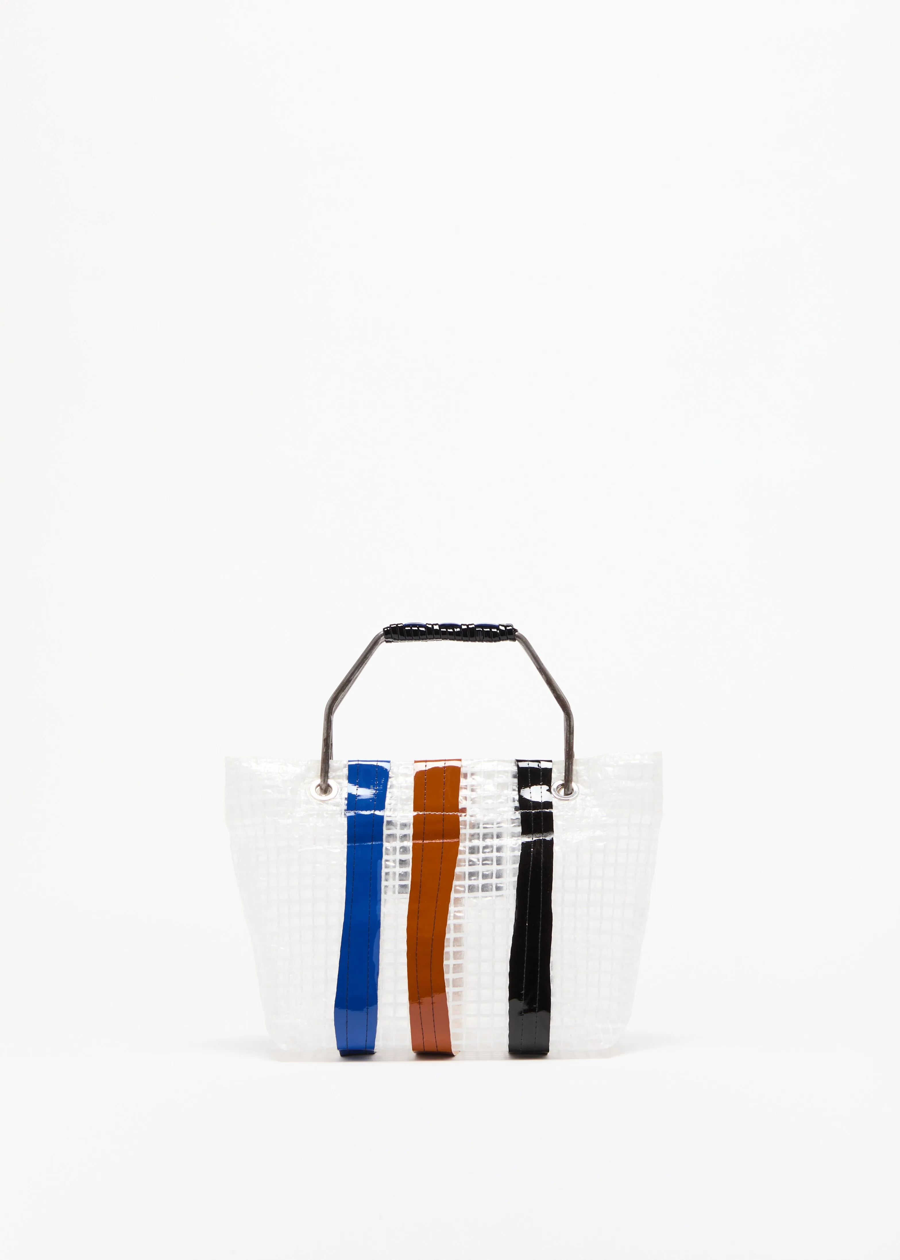 MINI WHITE WAXED BEACH BAG sold by Plan C product image thumbnail 3
