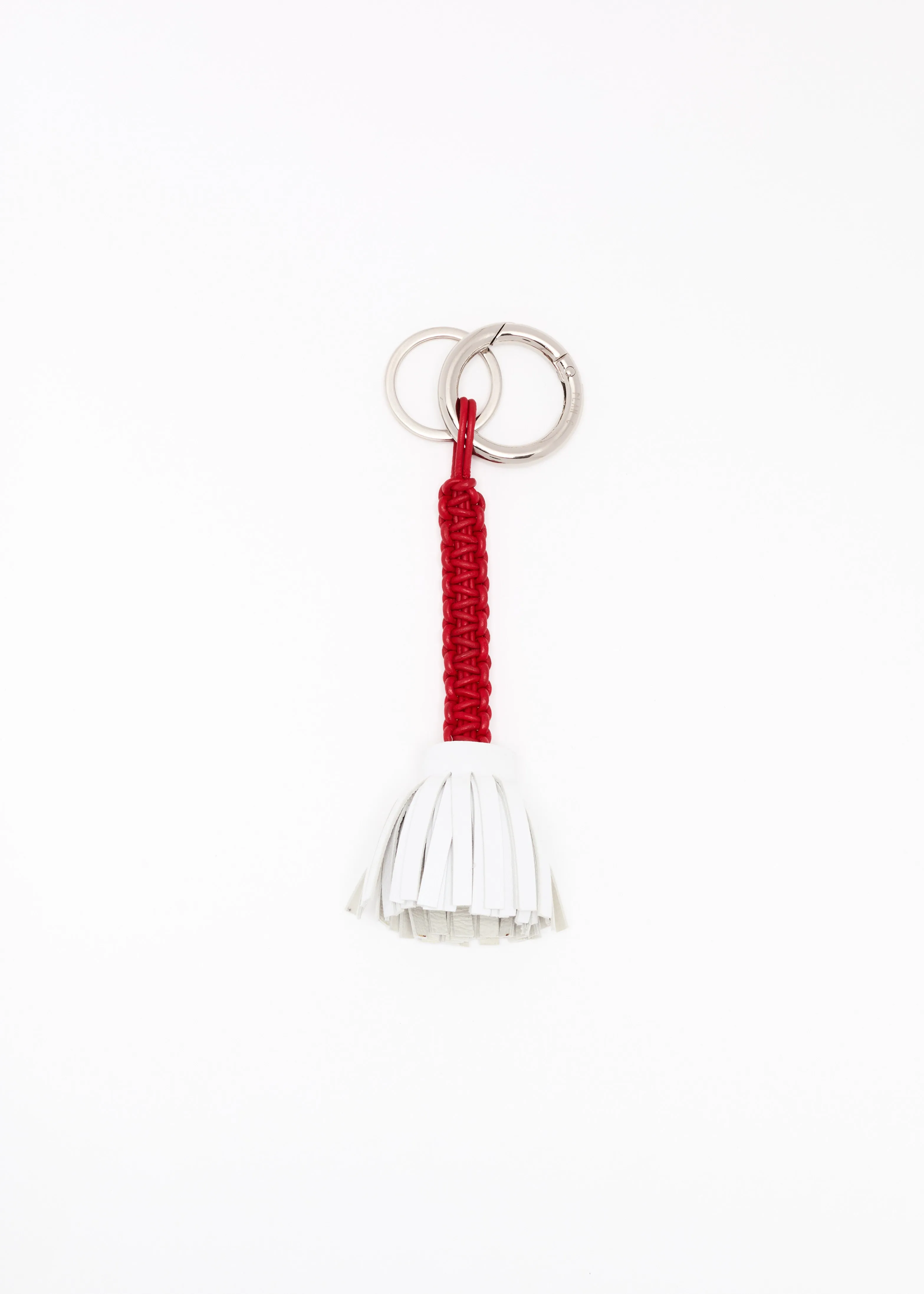 LEATHER FLOWER KEYCHAIN sold by Plan C