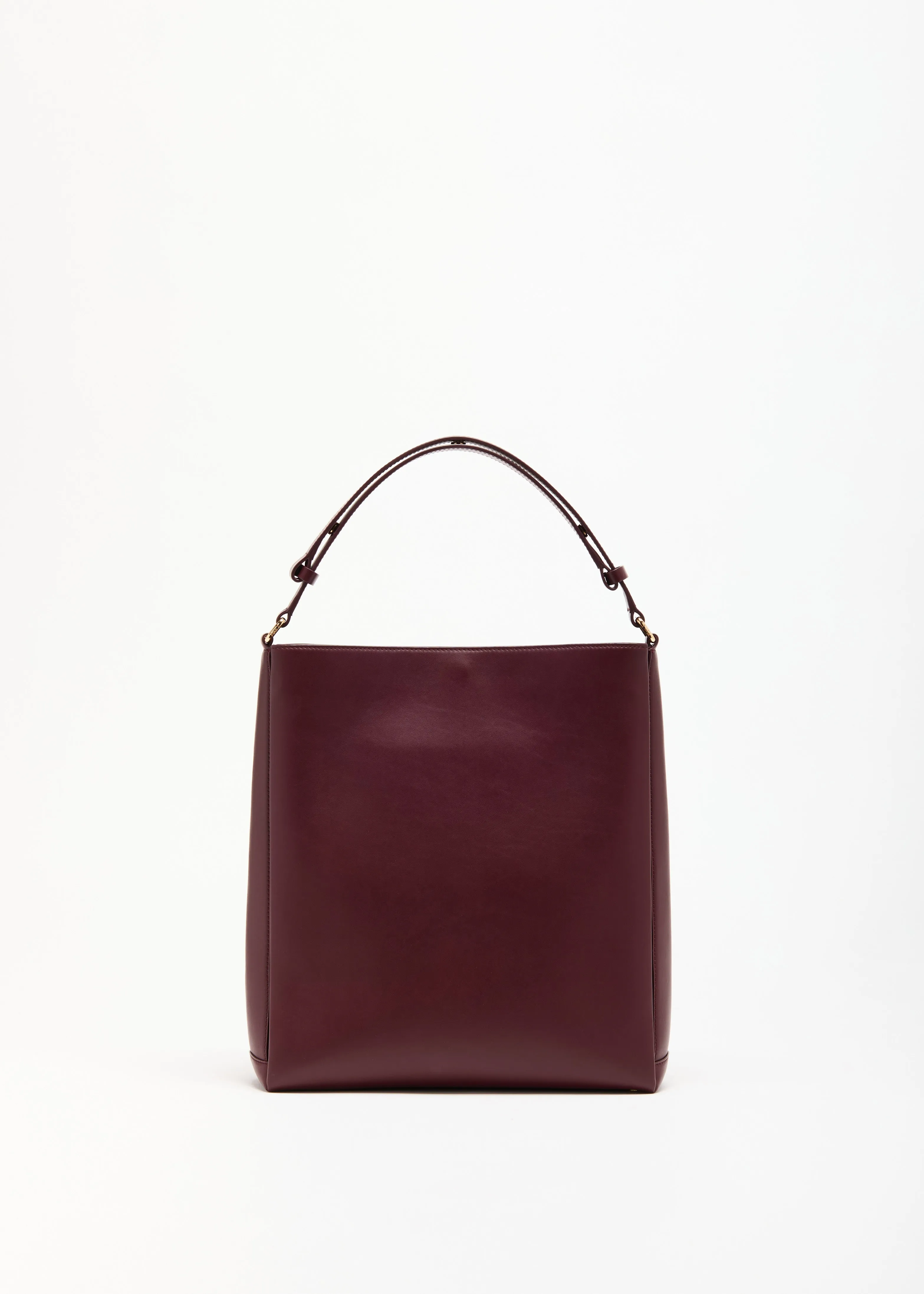 BURGUNDY FOLDED TOTE BAG sold by Plan C product image thumbnail 3