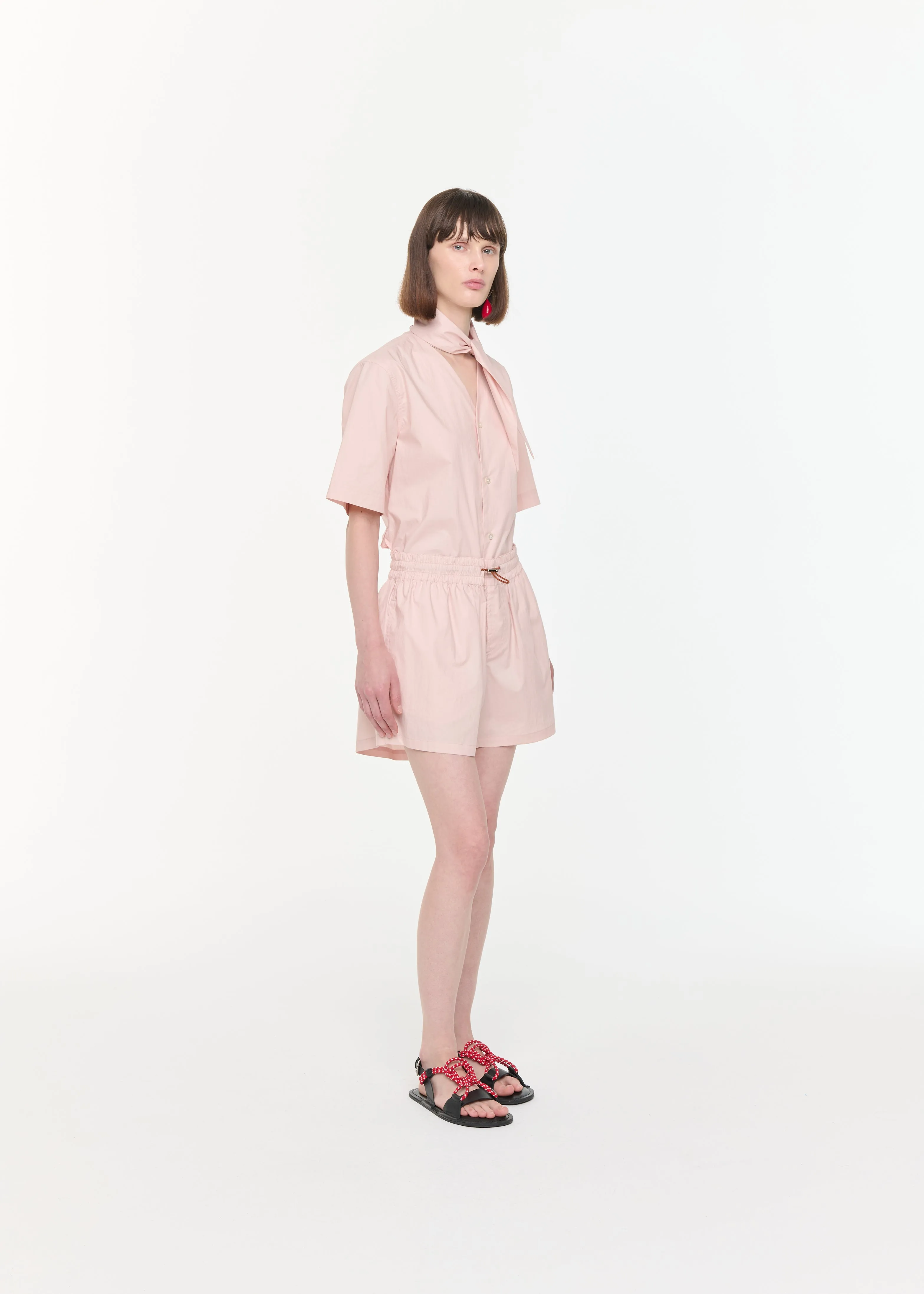 LIGHT PINK COTTON BERMUDA sold by Plan C product image thumbnail 3