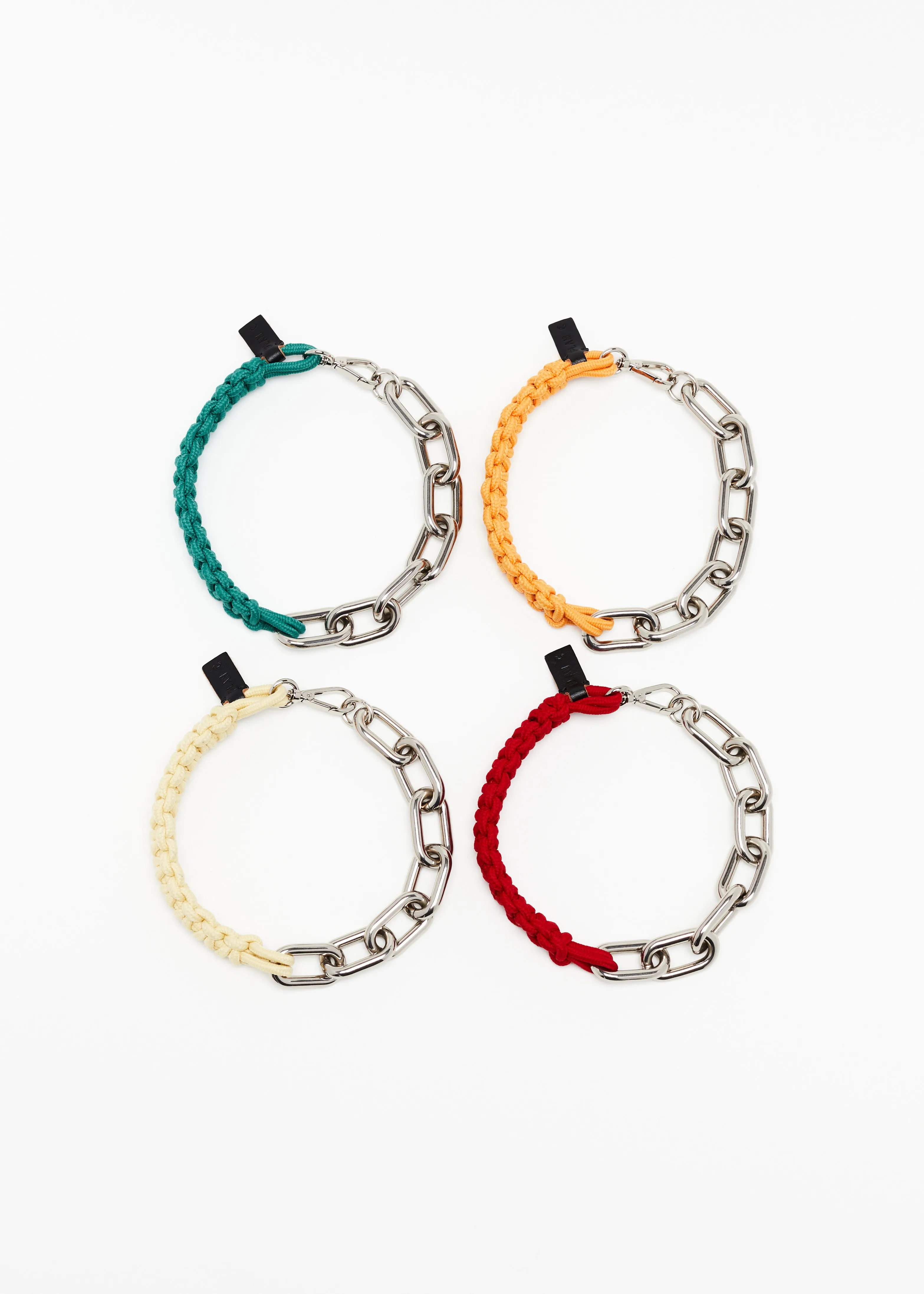 RED CHUNKY CHAIN NECKLACE sold by Plan C product image thumbnail 4