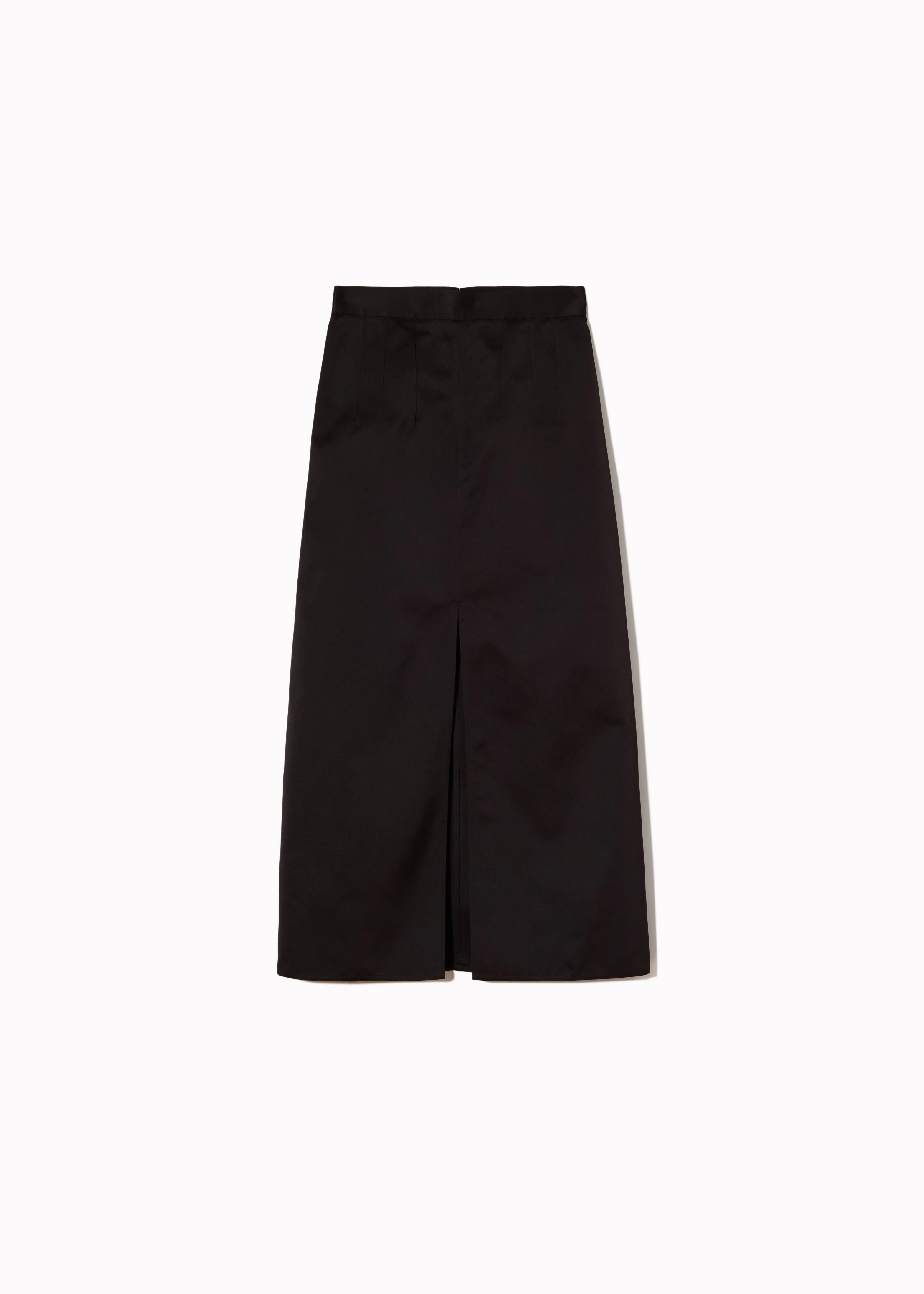 BLACK DUCHESSE STRAIGHT CUT LONG SKIRT sold by Plan C