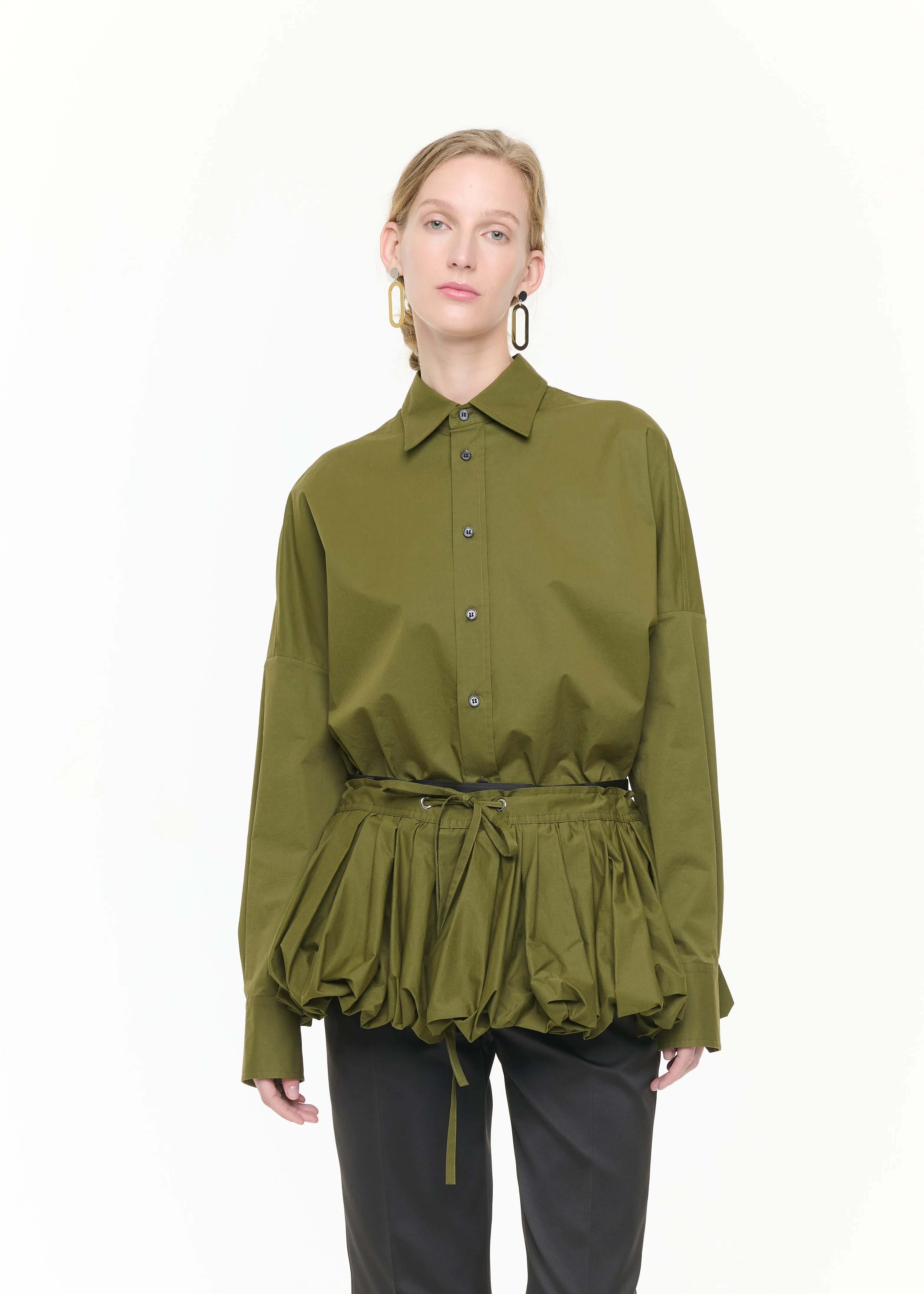 LICHEN POPELINE COCOON PEPLUM sold by Plan C product image thumbnail 2