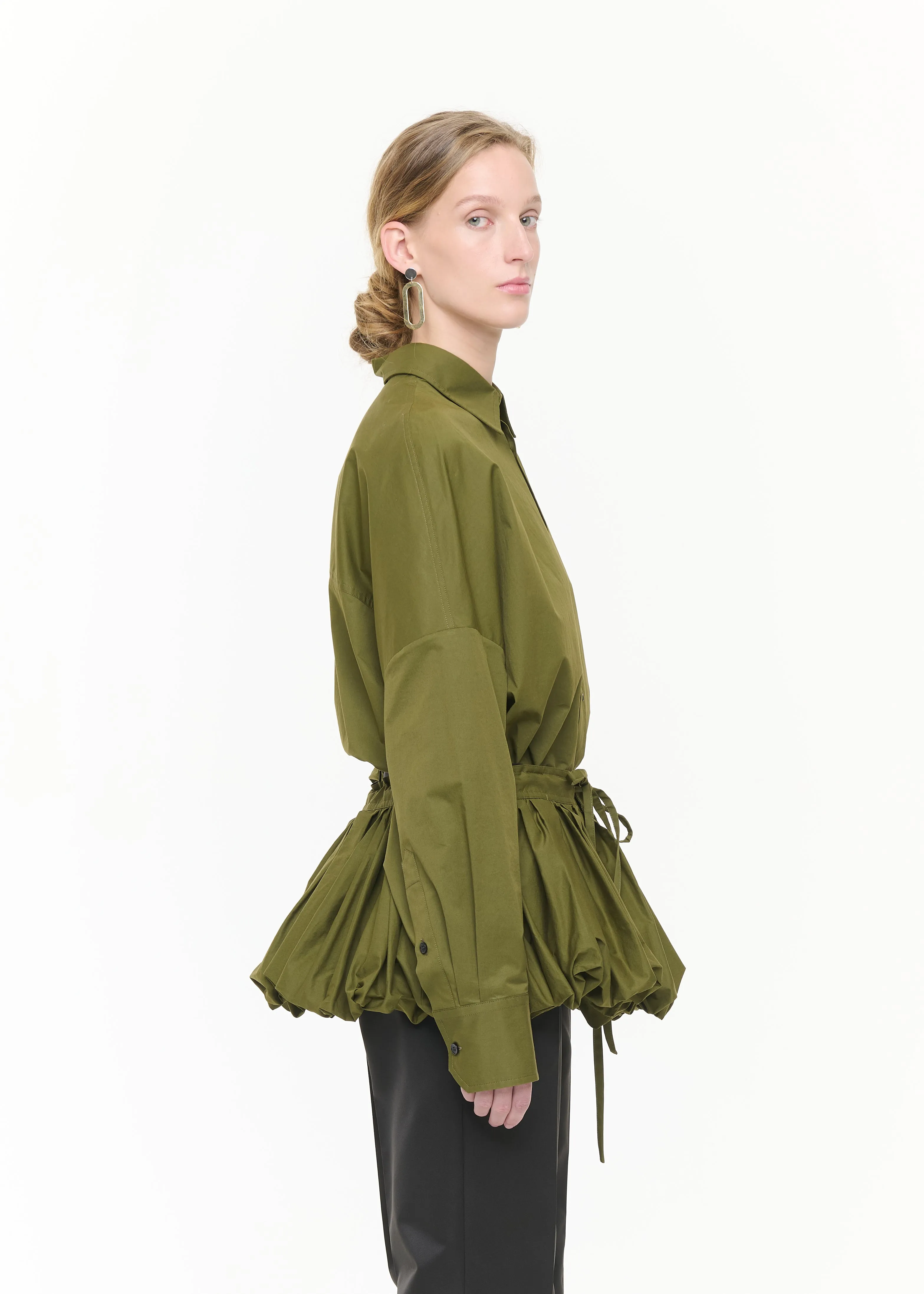 LICHEN POPELINE COCOON PEPLUM sold by Plan C product image thumbnail 5