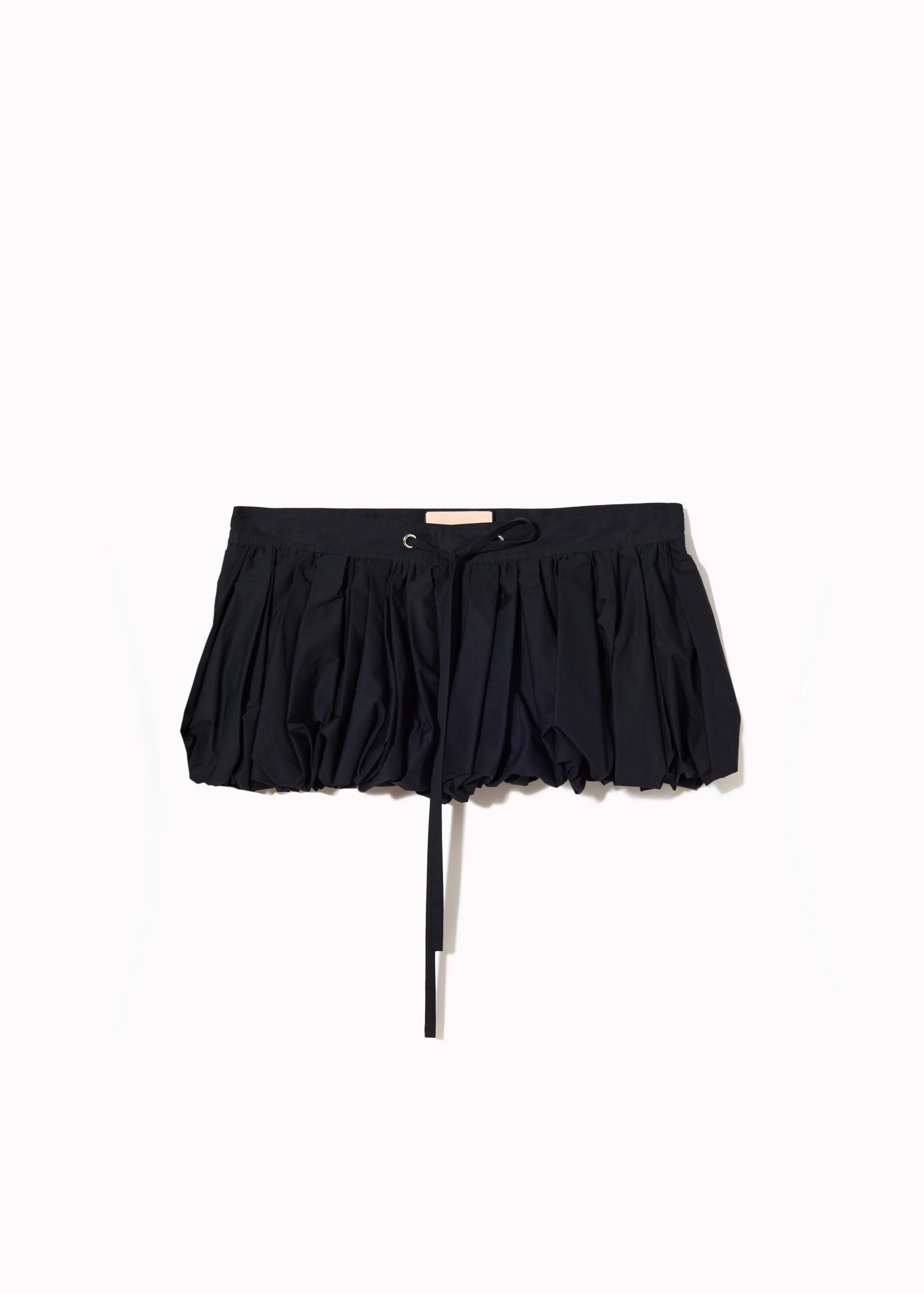 BLUE BLACK POPELINE COCOON PEPLUM sold by Plan C