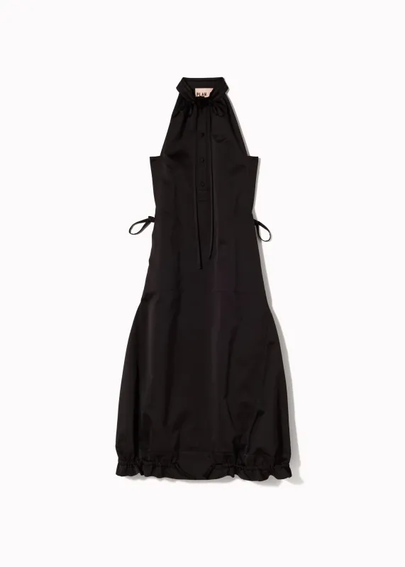 BLACK DUCHESSE LONG DRESS made by Plan C