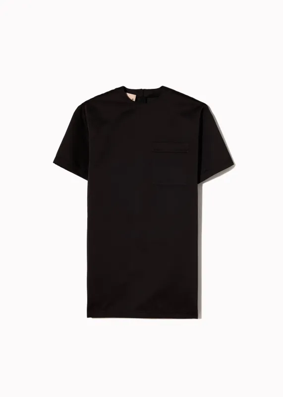 BLACK DUCHESSE MINI DRESS made by Plan C