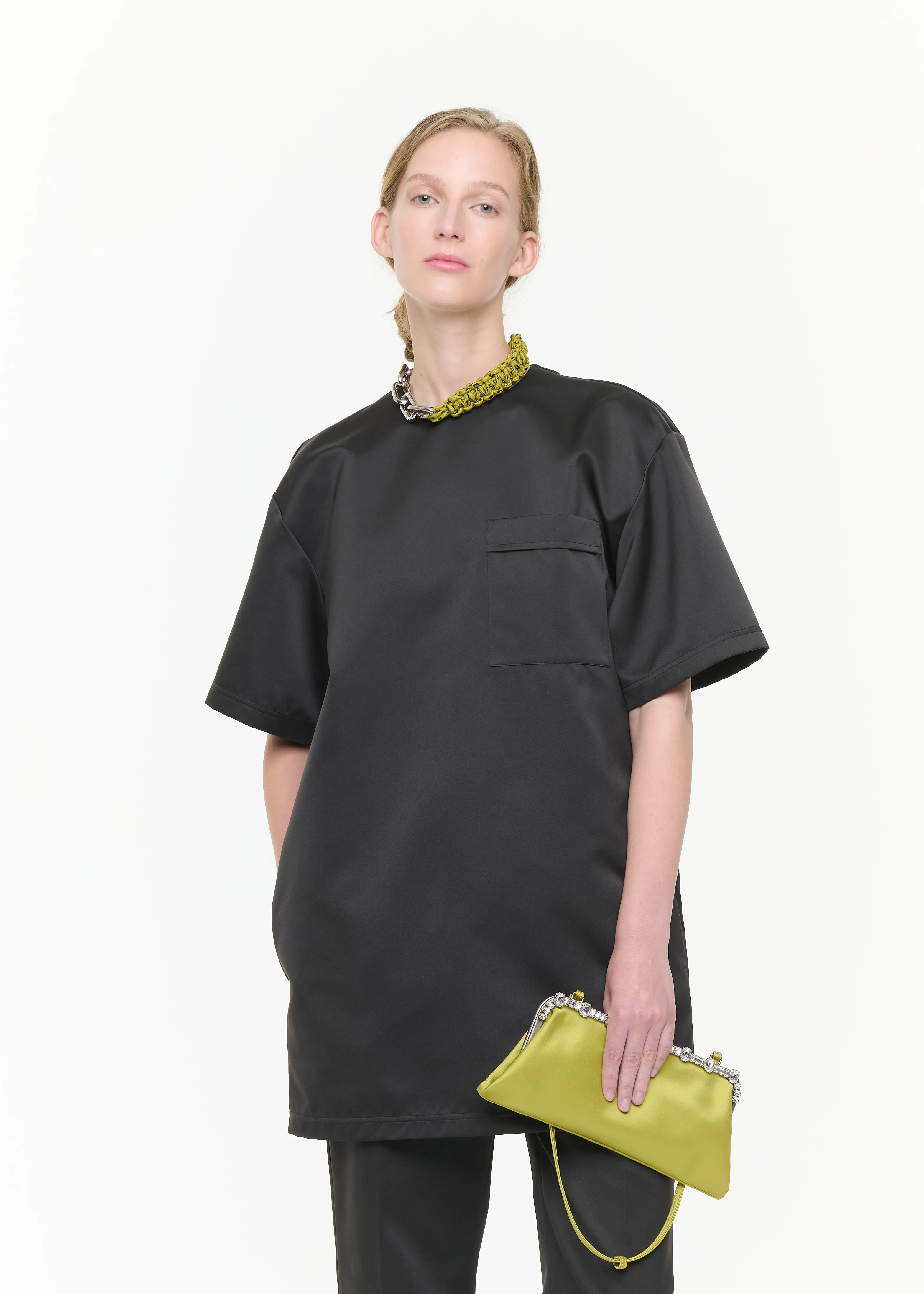 BLACK DUCHESSE MINI DRESS sold by Plan C product image thumbnail 3