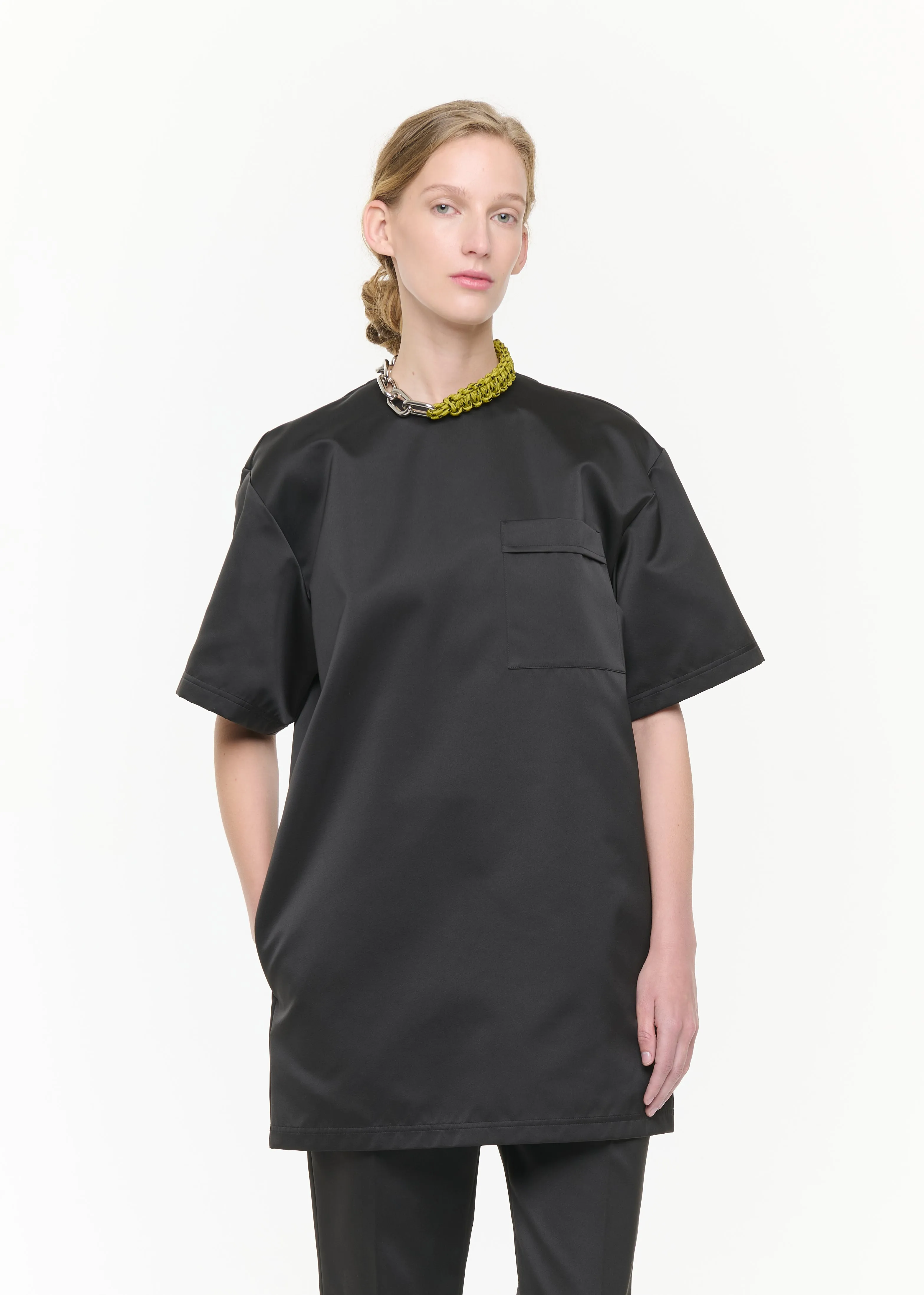 BLACK DUCHESSE MINI DRESS sold by Plan C product image thumbnail 4