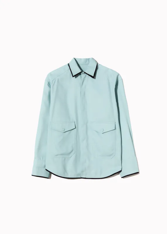 SABLE' SHIRT WITH POCKETS AND PIPING made by Plan C