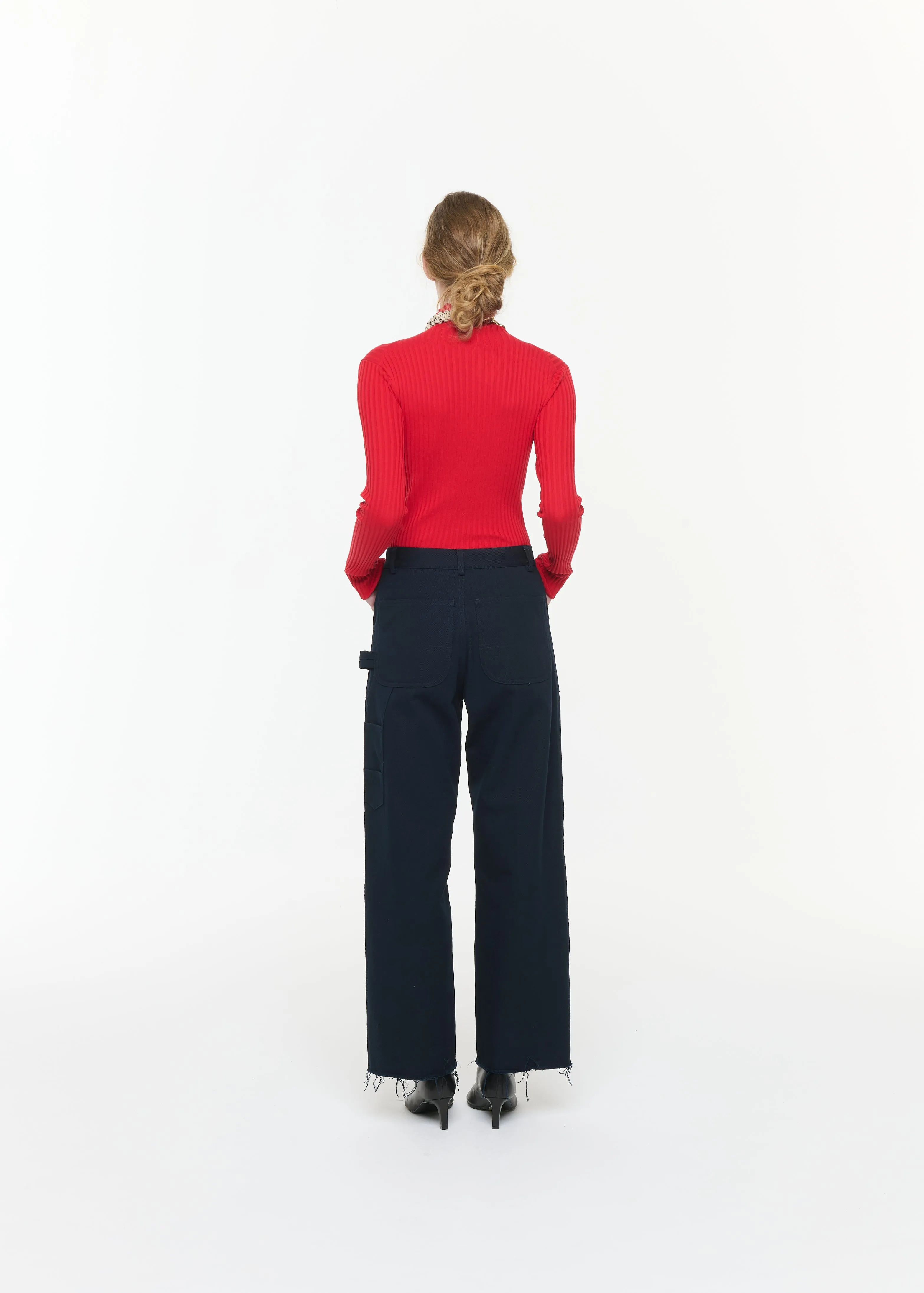 NAVY UTILITY COTTON DRILL TROUSERS sold by Plan C product image thumbnail 5