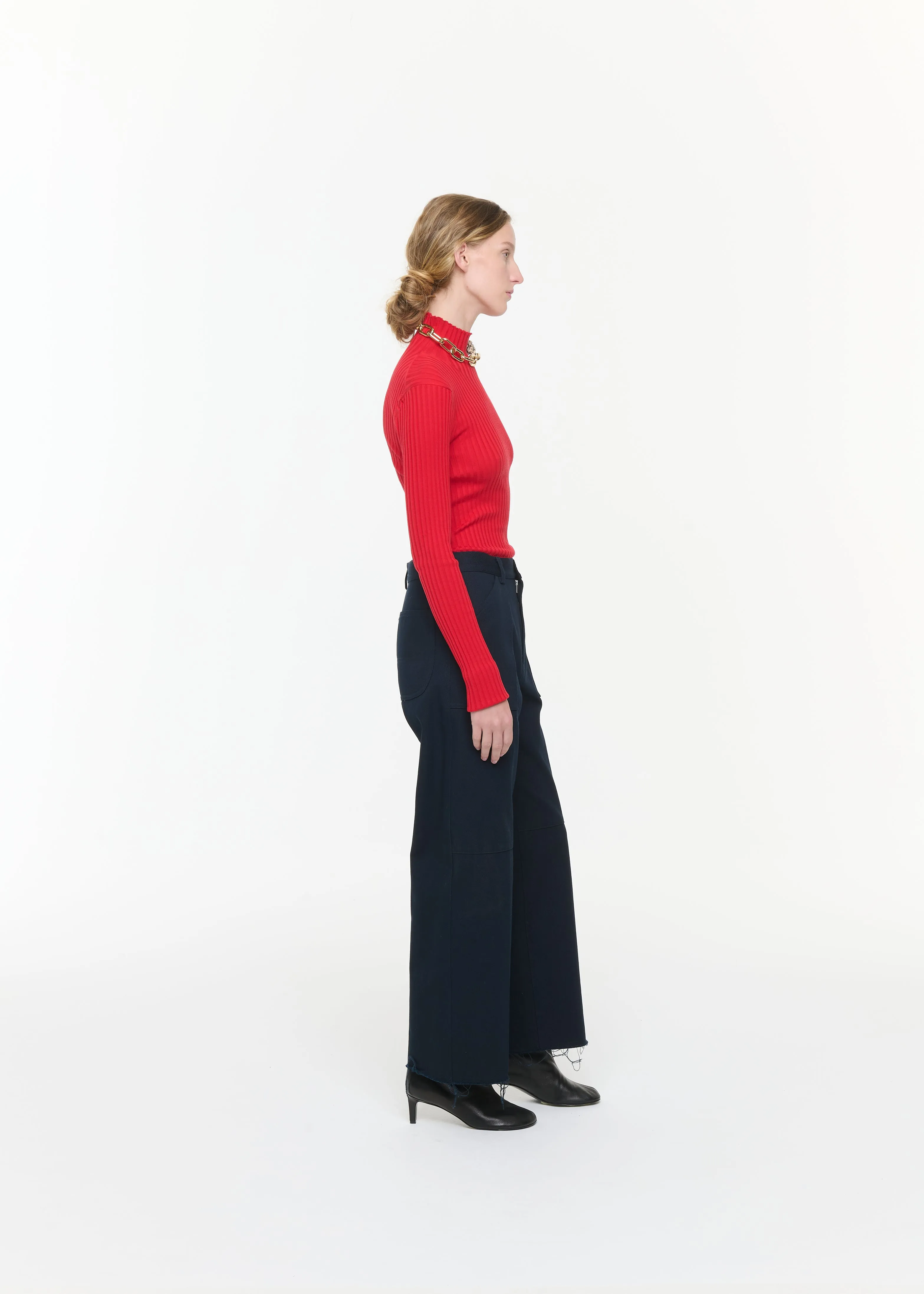 NAVY UTILITY COTTON DRILL TROUSERS sold by Plan C product image thumbnail 4