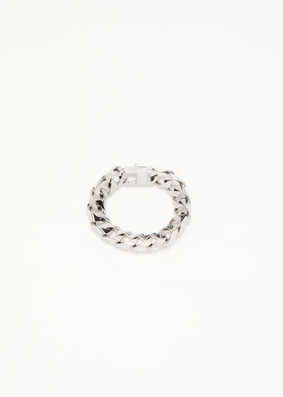 FLAT CHAIN BRACELET made by Plan C