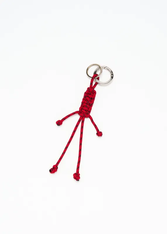 RED LANYARD KEY RING made by Plan C