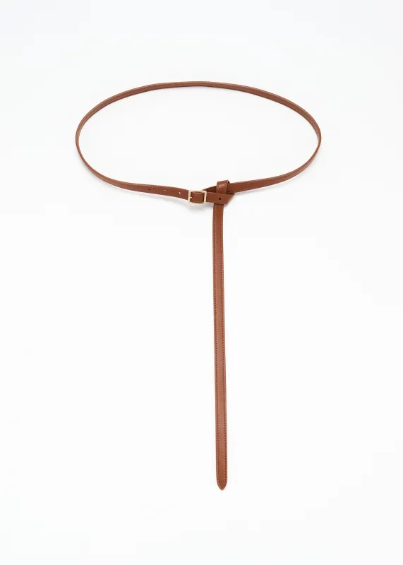 TOASTED LEATHER BELT made by Plan C