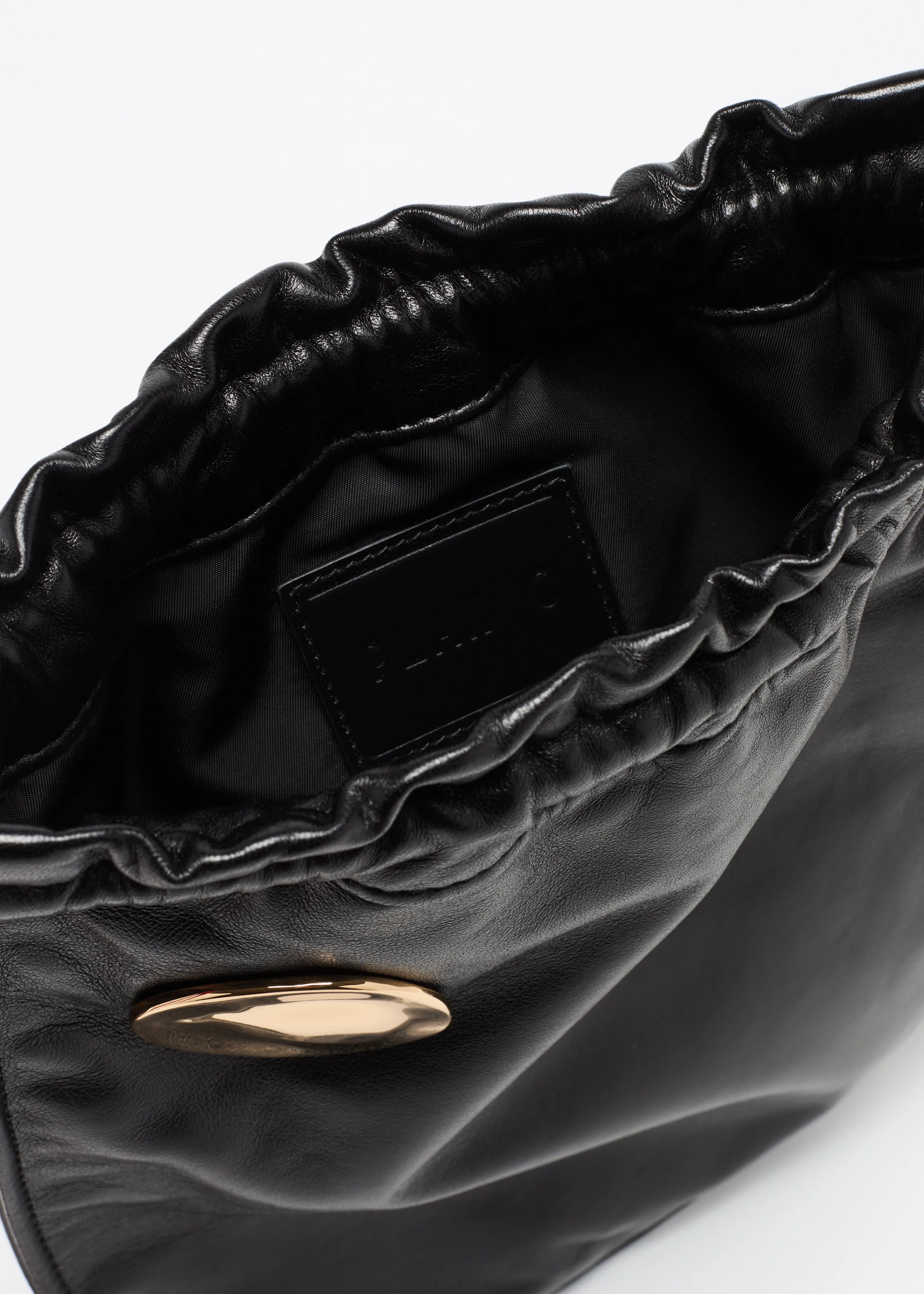 BLACK LAMBSKIN NAPPA POUCH sold by Plan C product image thumbnail 3