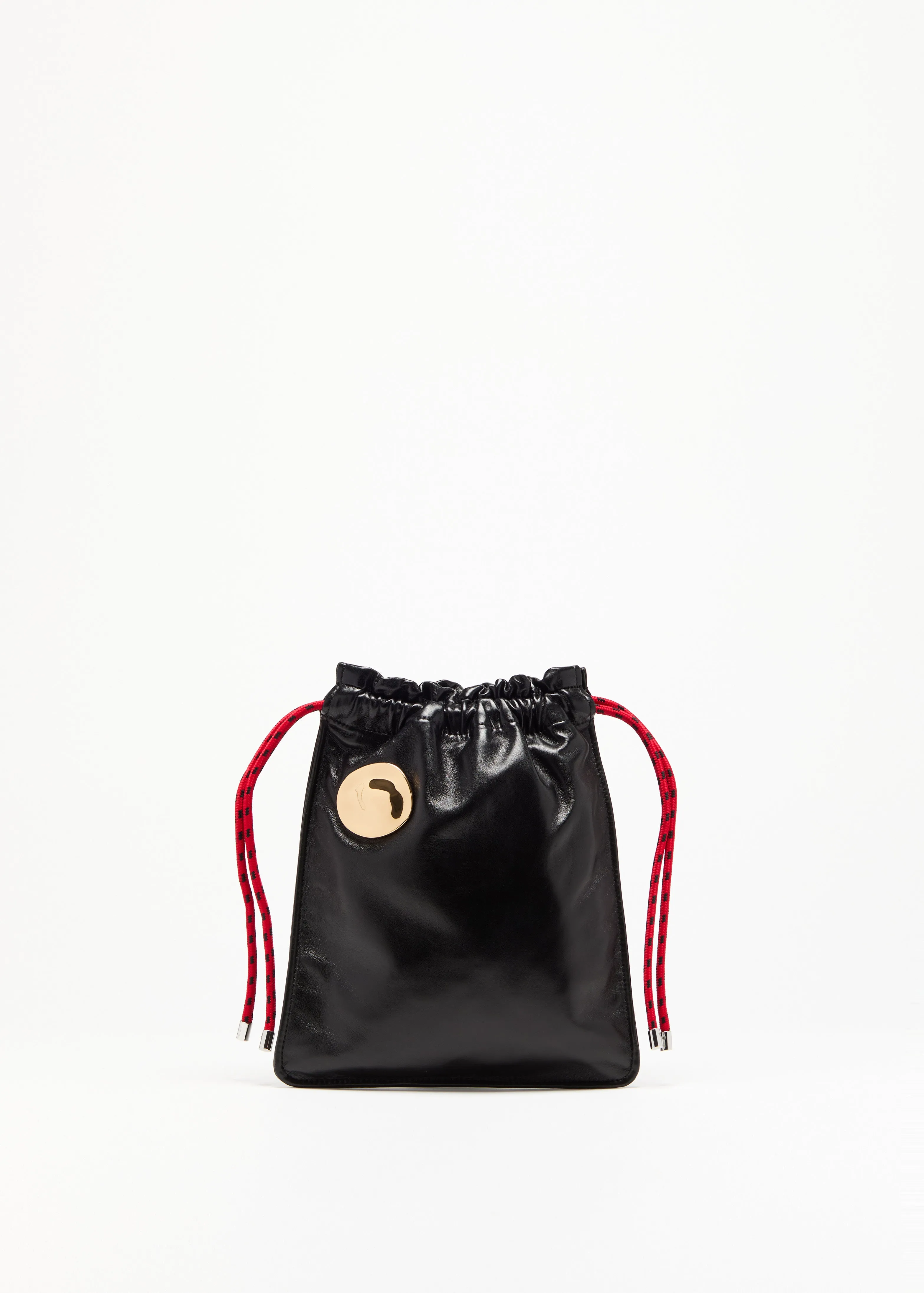 BLACK LAMBSKIN NAPPA POUCH sold by Plan C