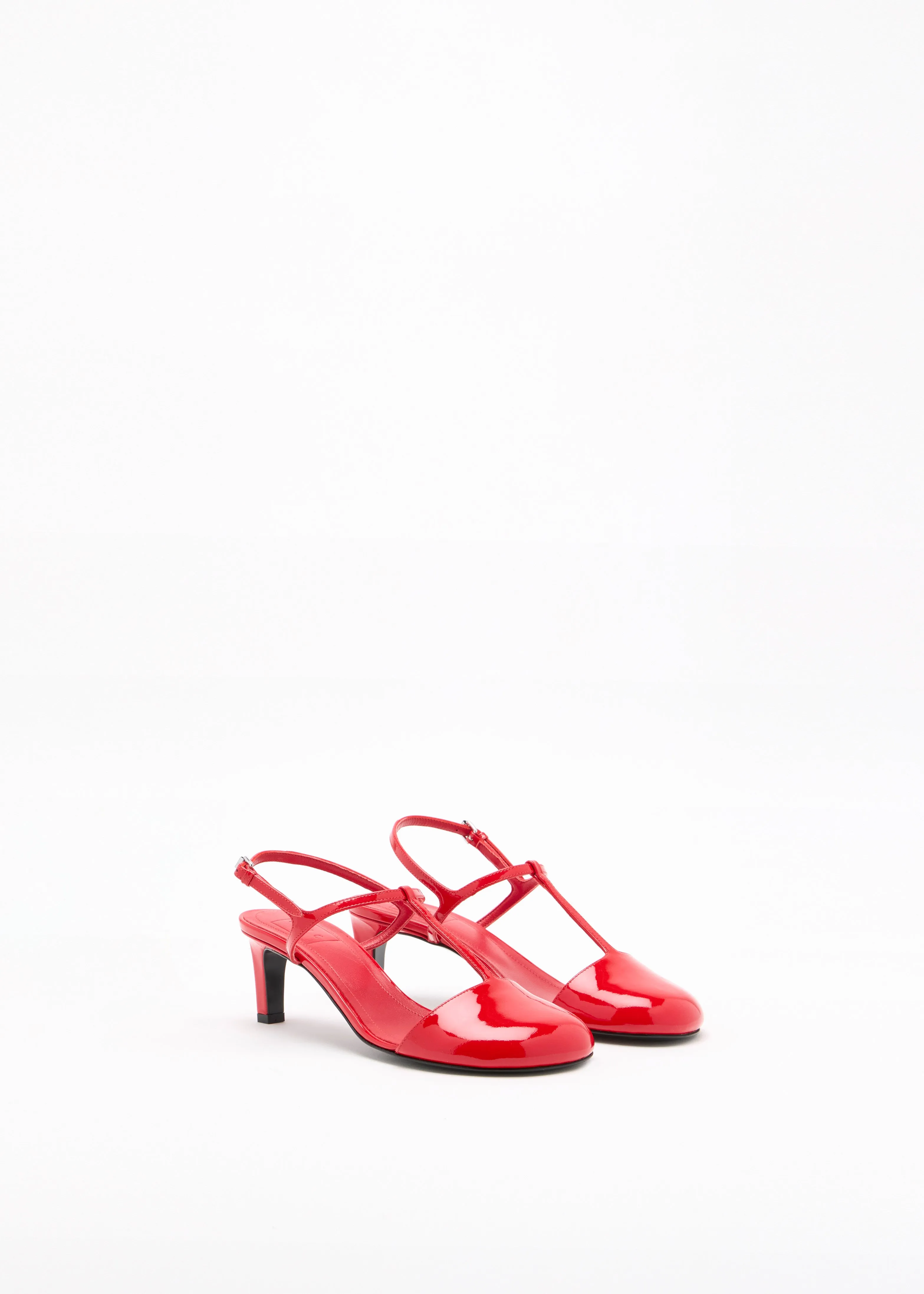SLINGBACK FIRE RED PATENT LEATHER sold by Plan C product image thumbnail 3
