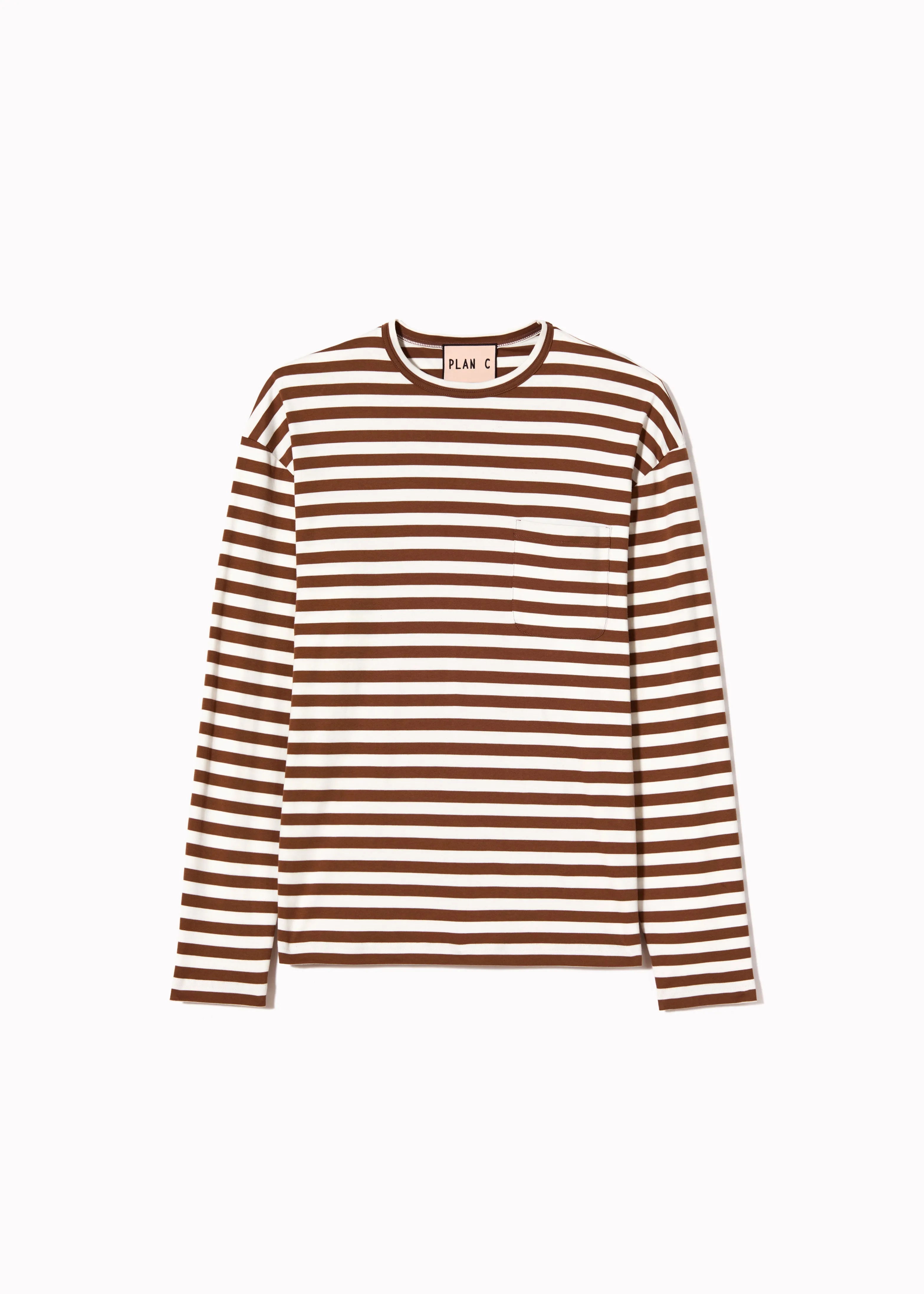 STRIPED LONG SLEEVED T-SHIRT sold by Plan C