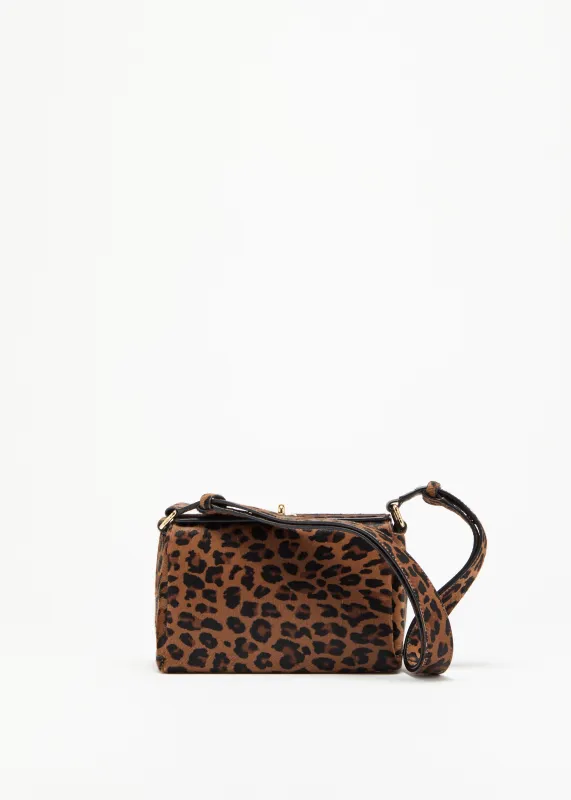 LEOPARD PRINT CALF HAIR FOLDED BAG made by Plan C