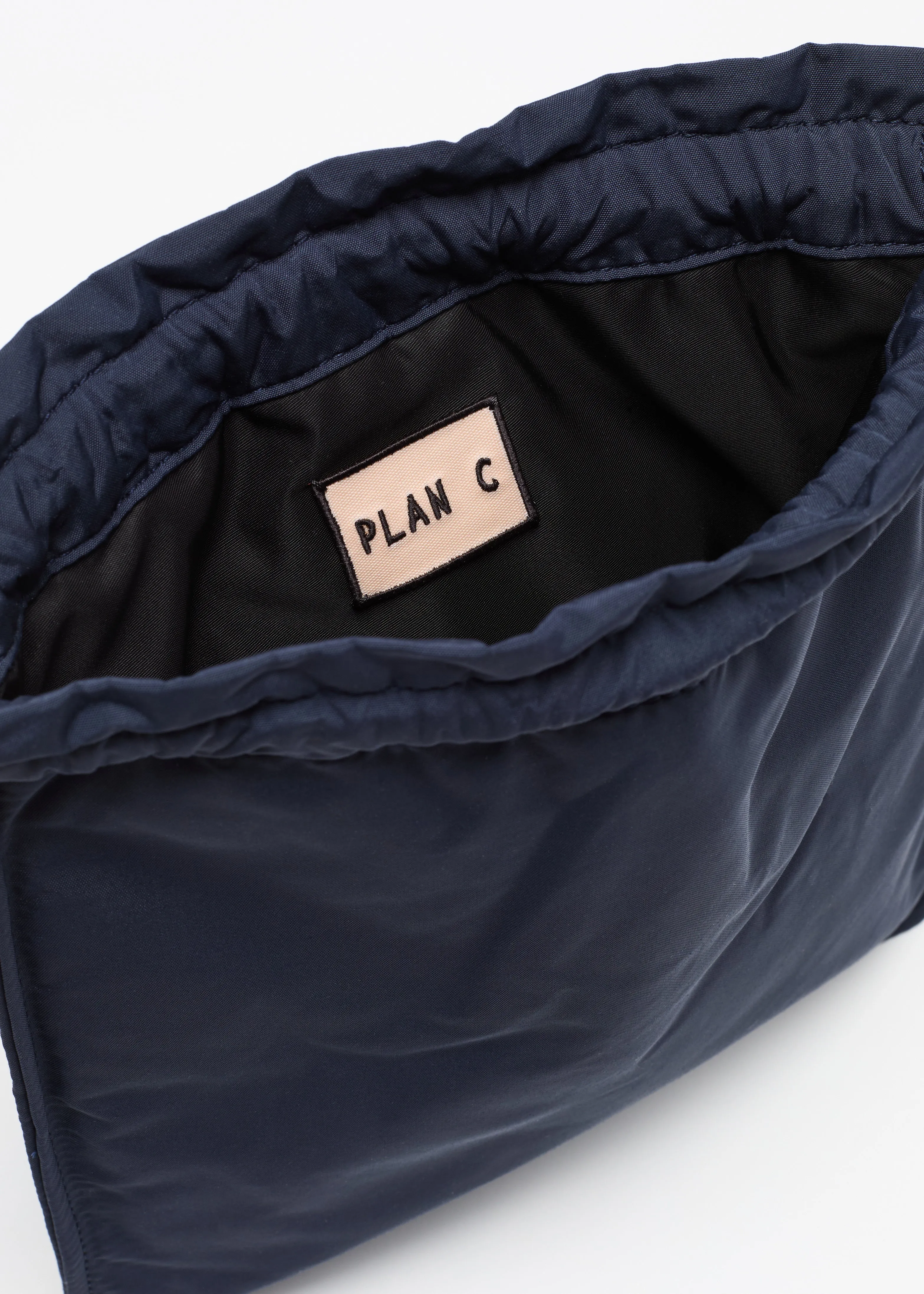 NAVY TAFFETA POUCH sold by Plan C product image thumbnail 2