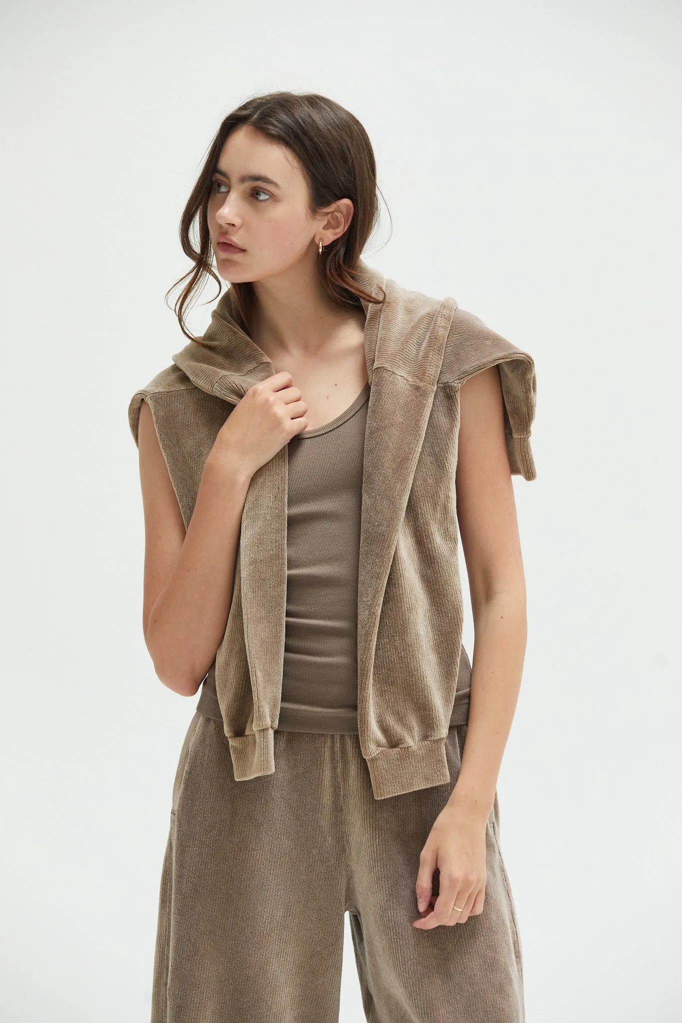 Yazmin Velour Pant sold by ASHER product image thumbnail 3