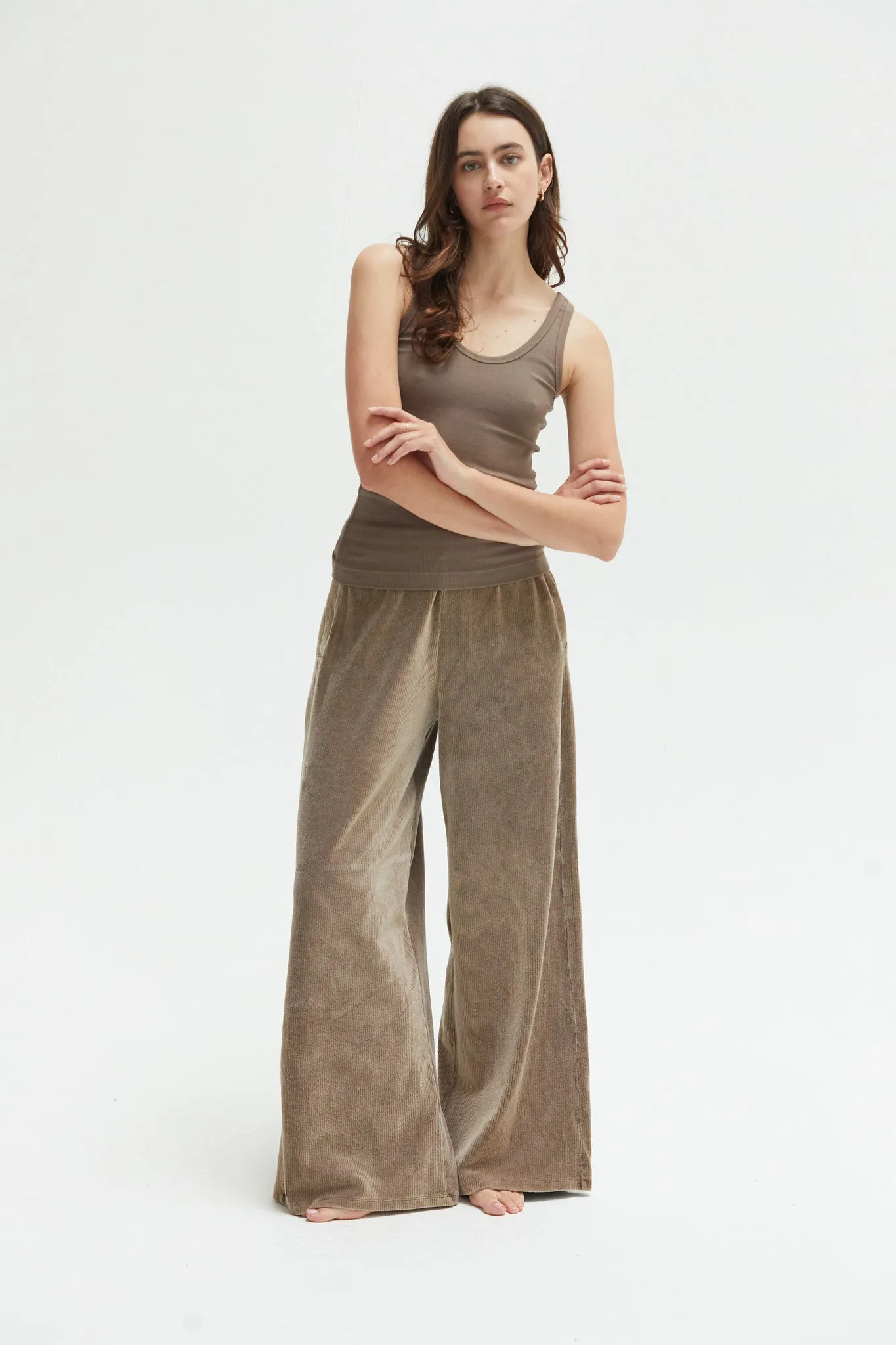 Yazmin Velour Pant sold by ASHER product image thumbnail 4