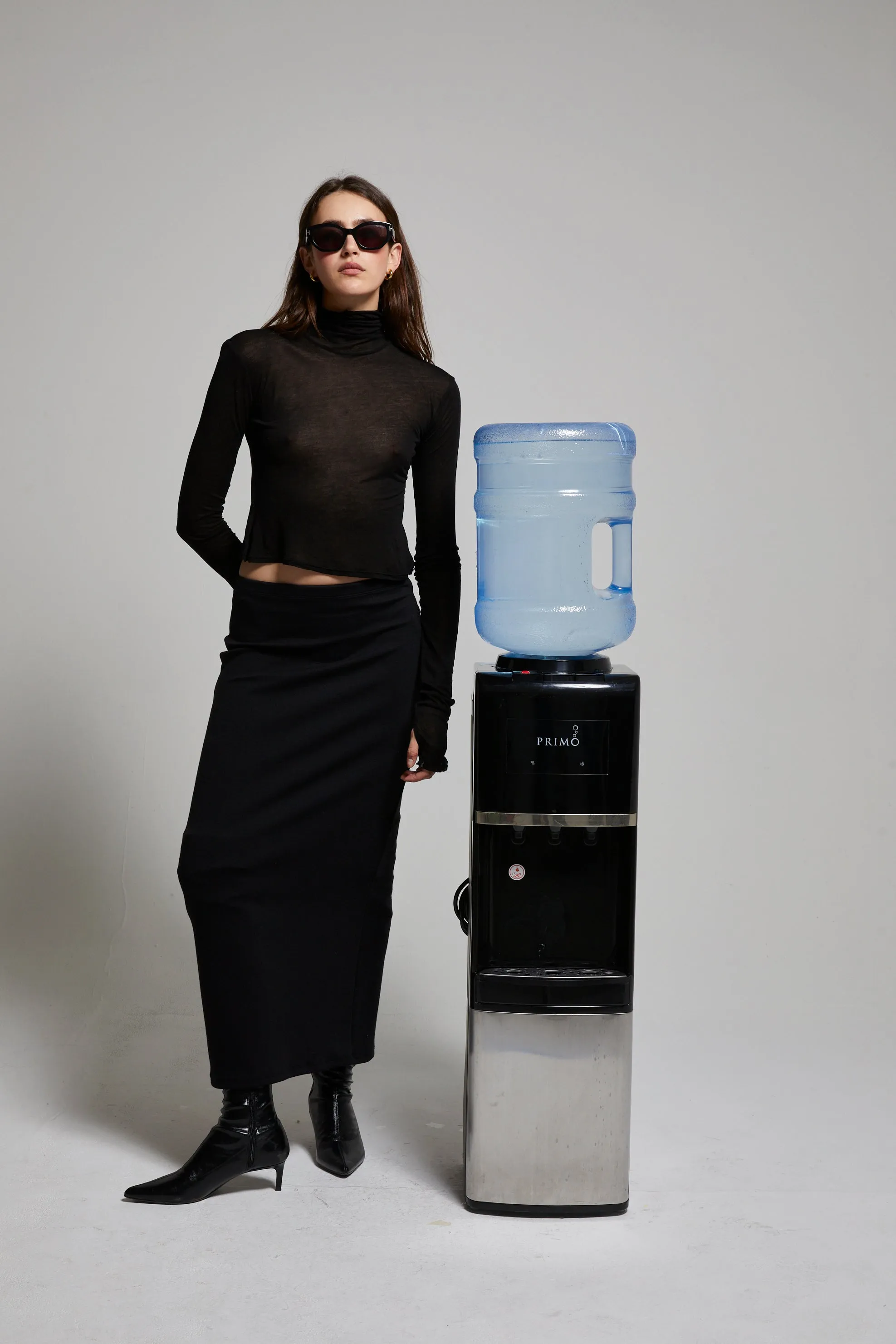 Tara Sheer Turtleneck sold by ASHER product image thumbnail 2