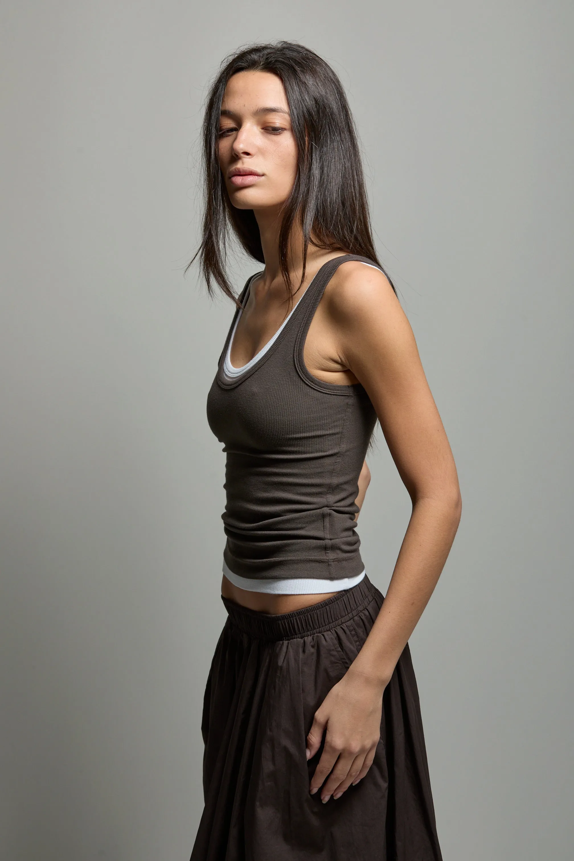 Mila Rib Tank sold by ASHER product image thumbnail 2
