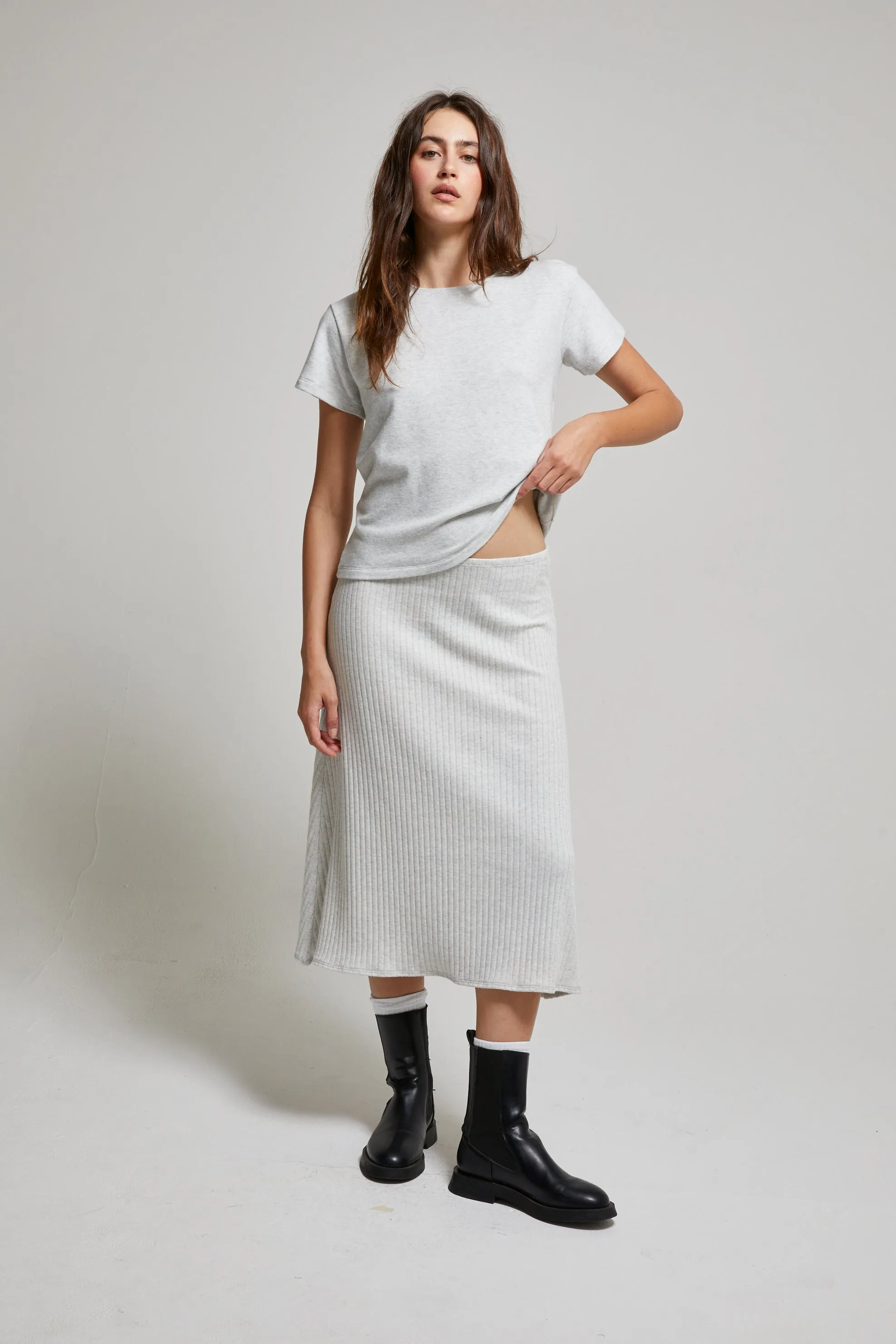 Mabel Brushed Sweater Tee sold by ASHER product image thumbnail 2