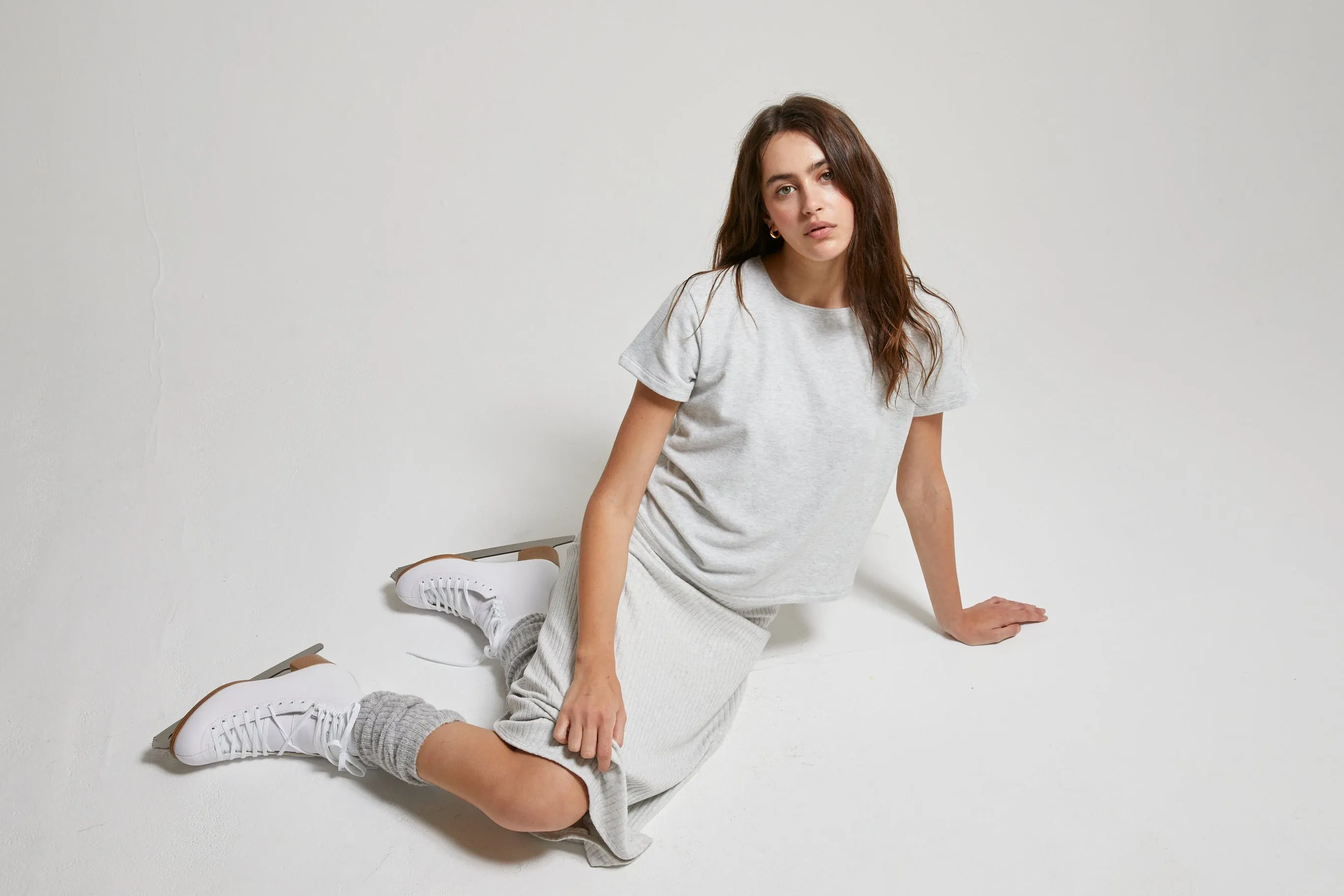 Mabel Brushed Sweater Tee sold by ASHER product image thumbnail 3