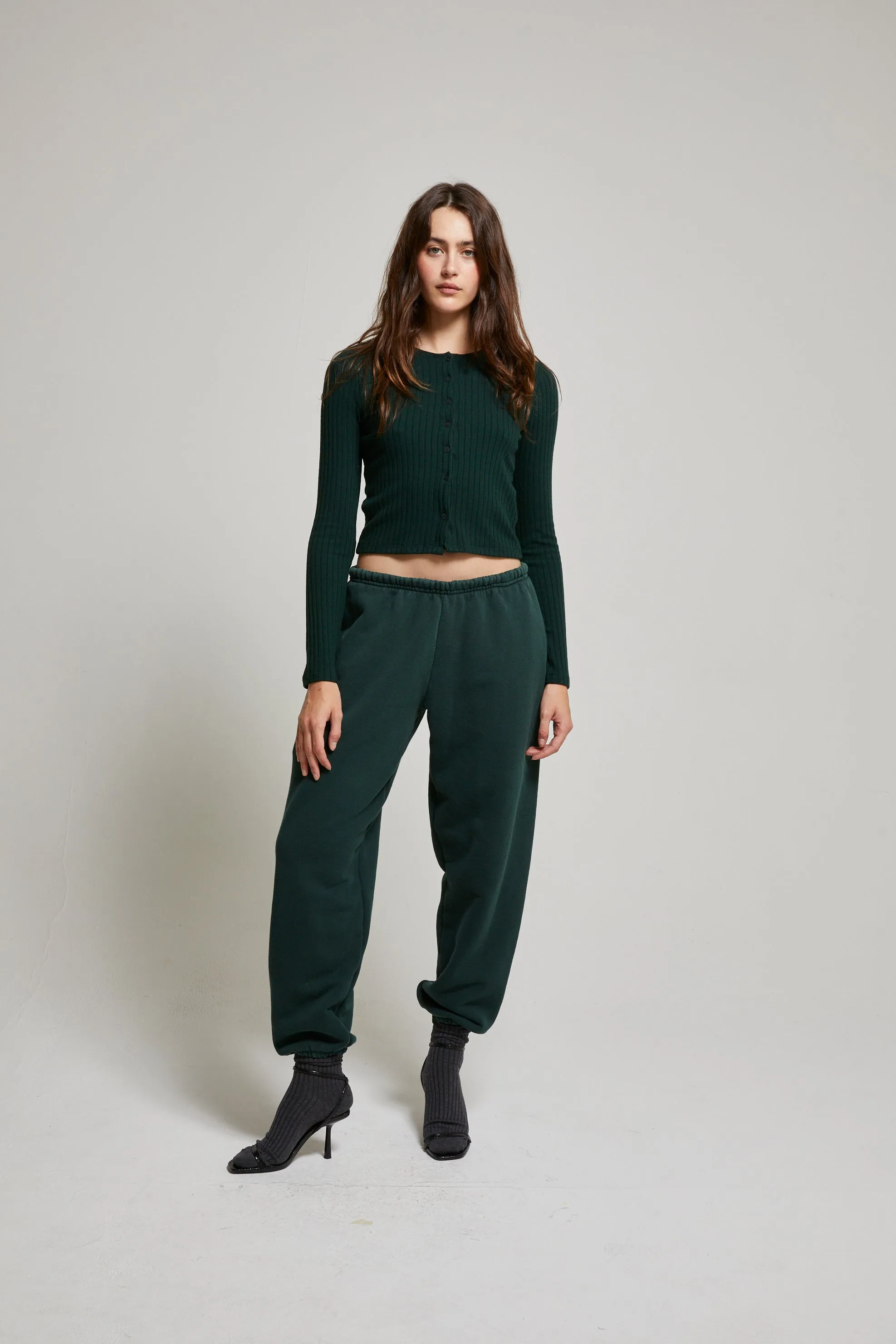 Kennedy Brushed Sweater Rib Cardigan sold by ASHER product image thumbnail 5