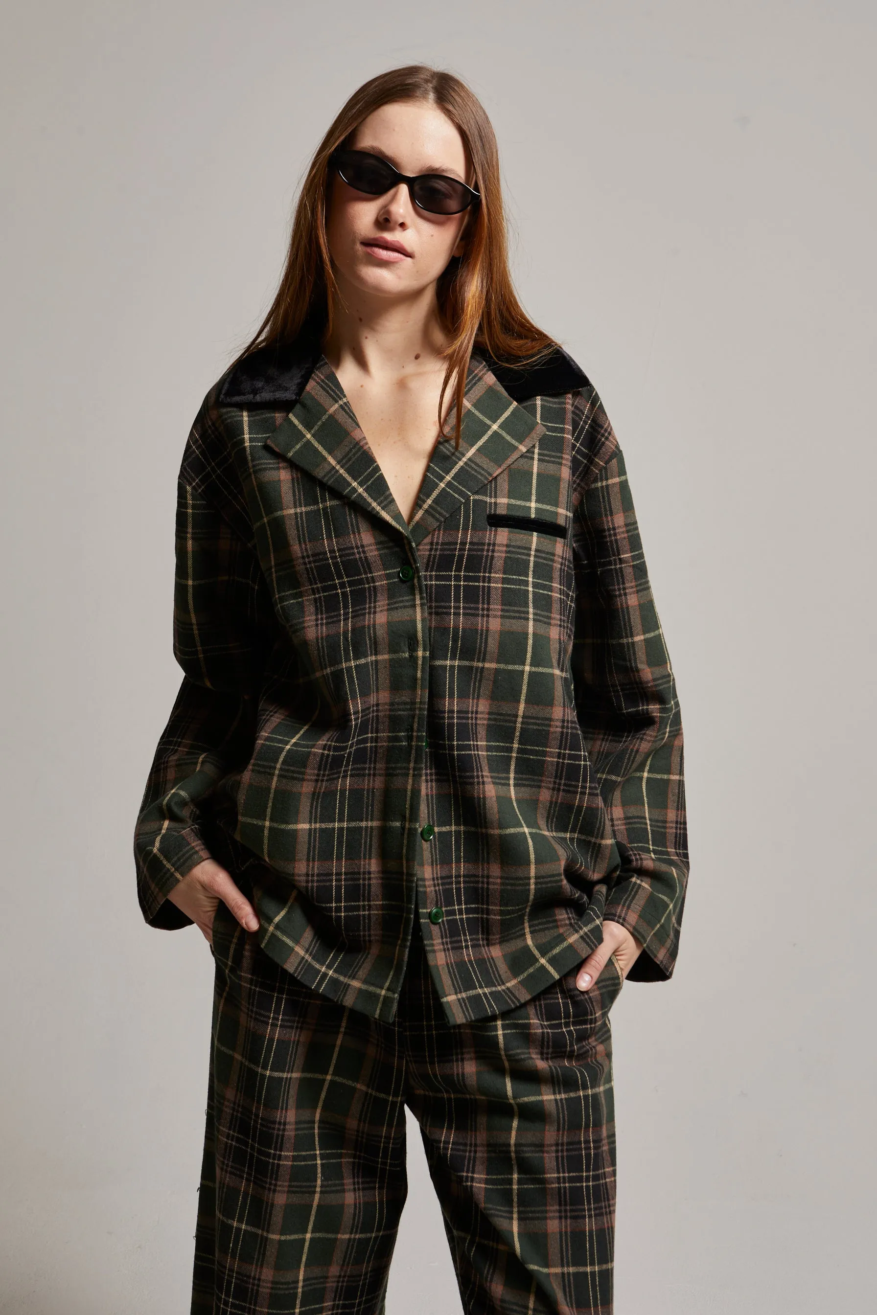 Paris Plaid Shirt sold by ASHER