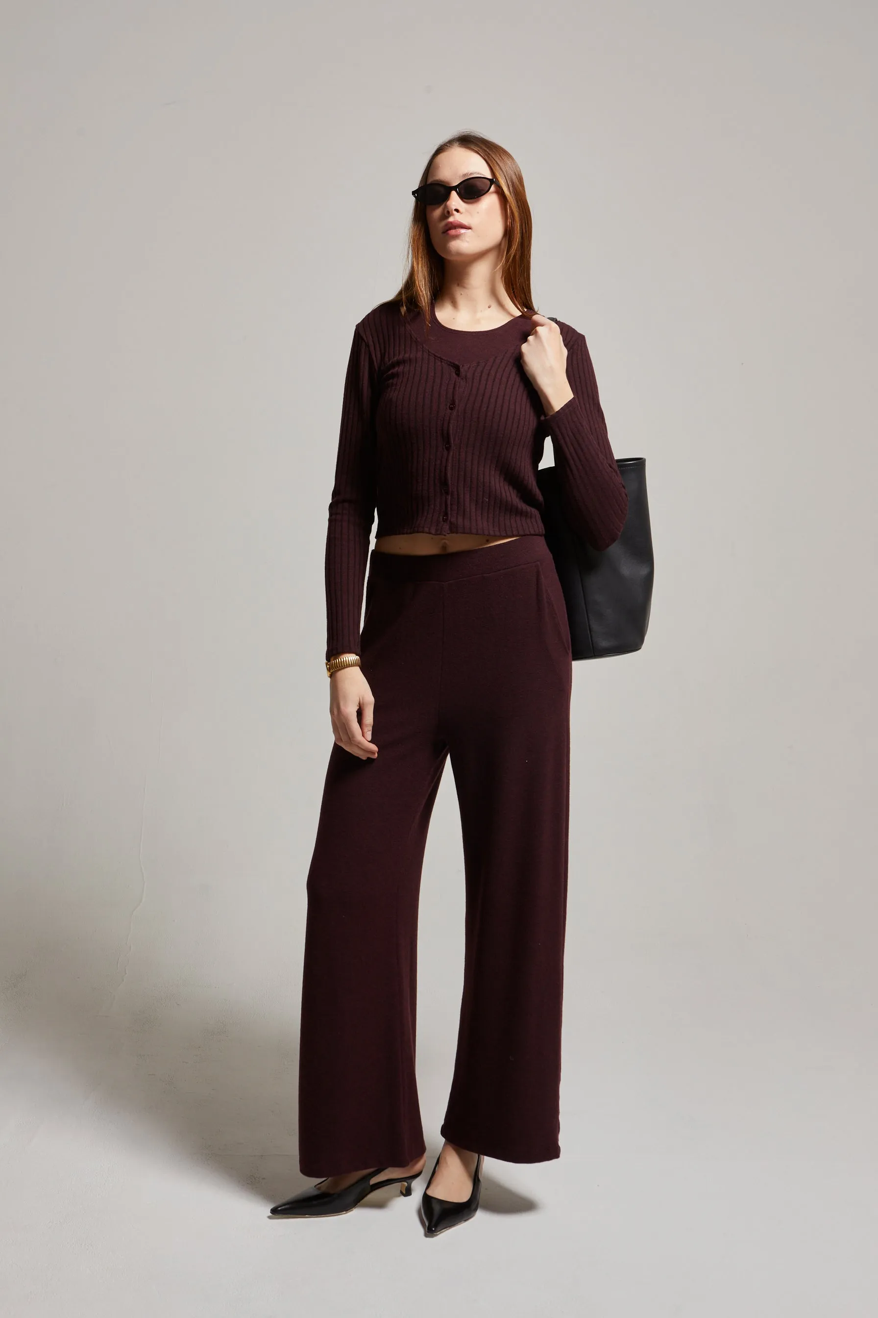 Cora Ribbed Cardigan sold by ASHER product image thumbnail 5