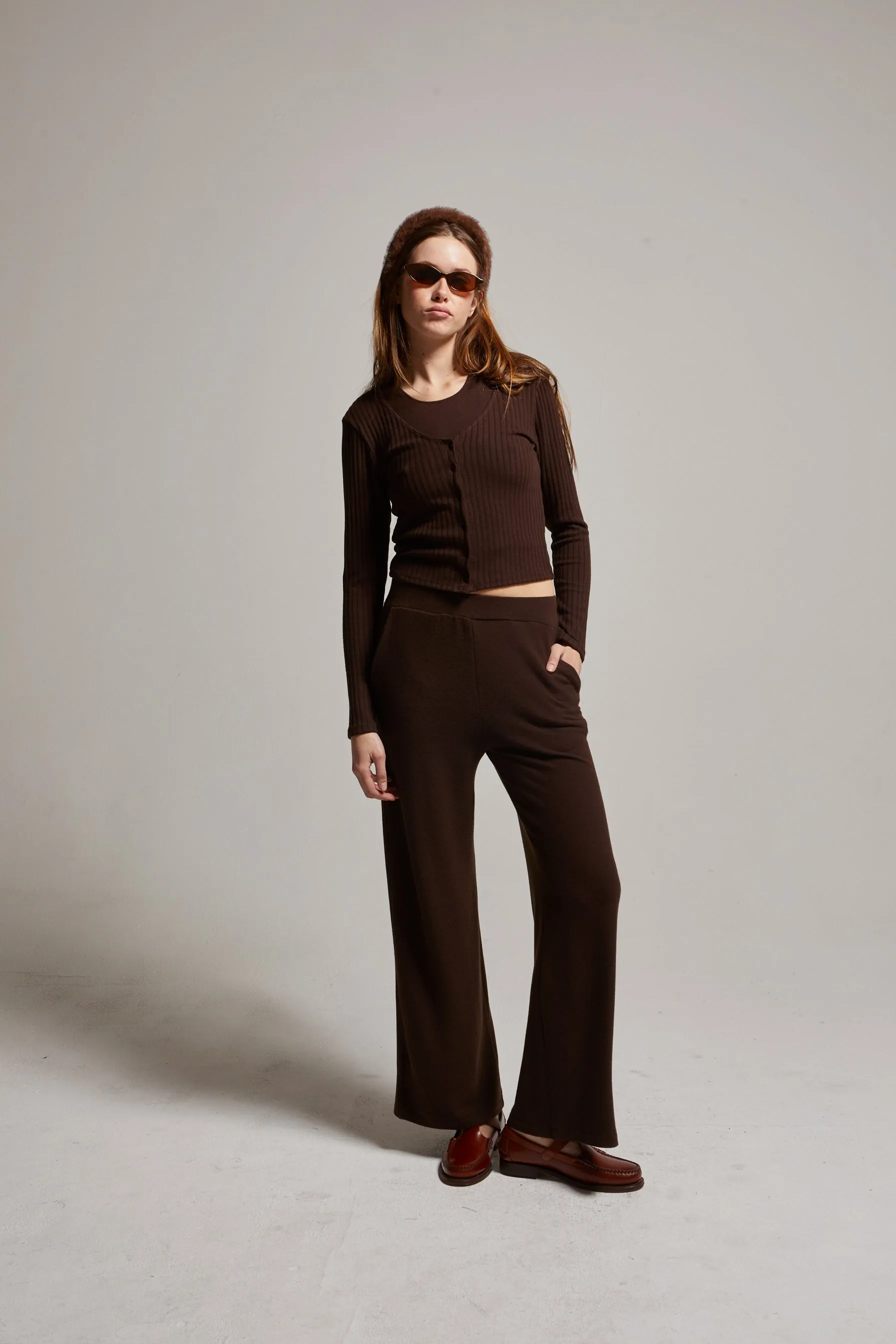 Cora Ribbed Cardigan sold by ASHER product image thumbnail 2