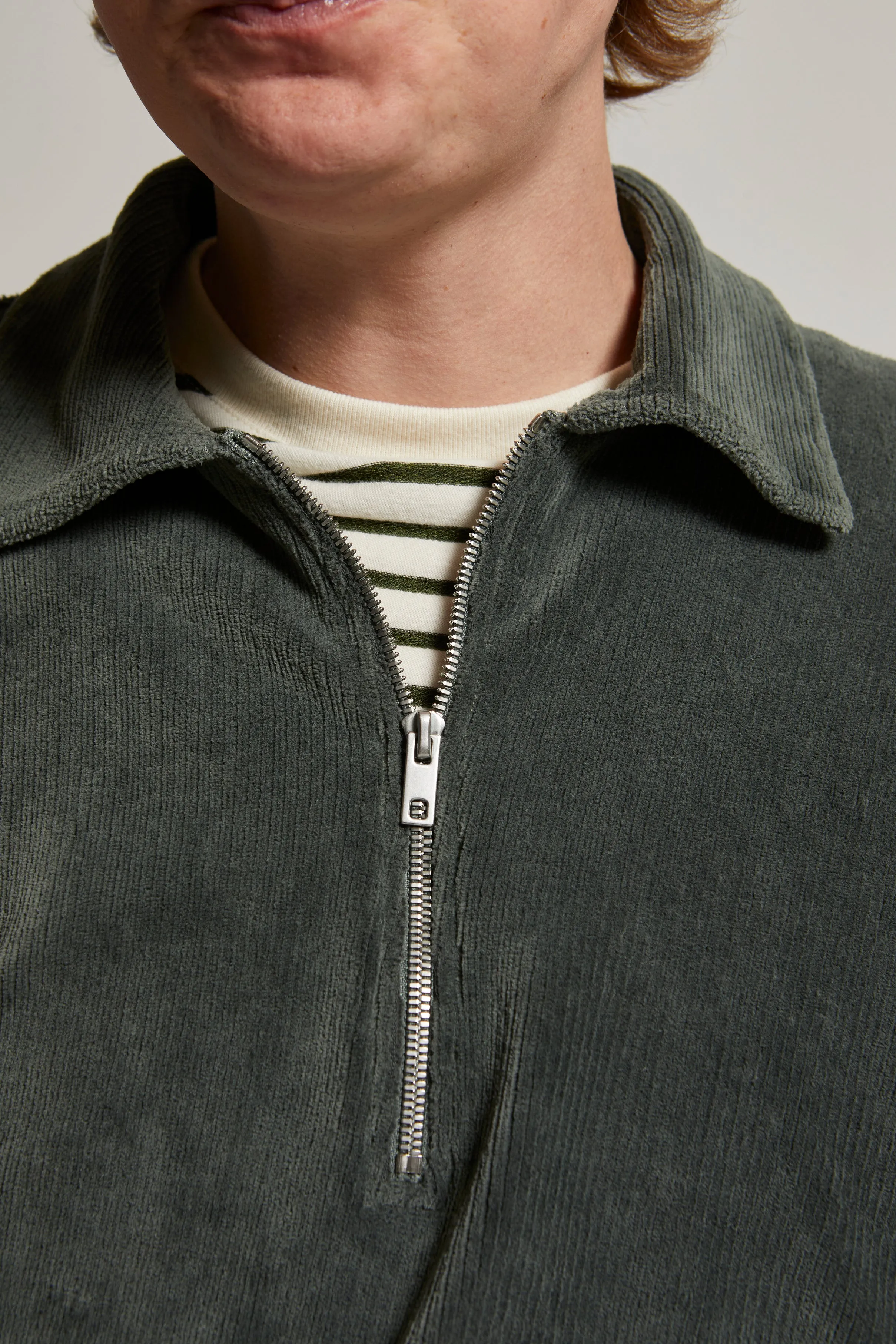 Claude Velour 1/4 Zip sold by ASHER product image thumbnail 3