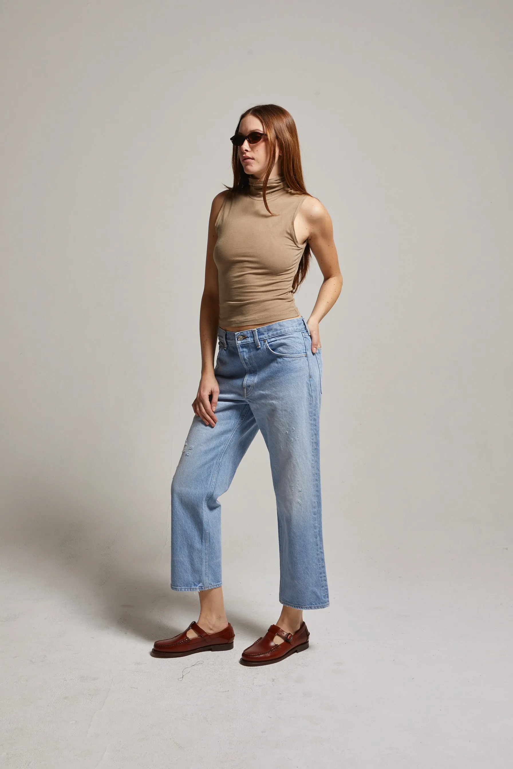 Tessa Turtleneck Tank sold by ASHER product image thumbnail 3