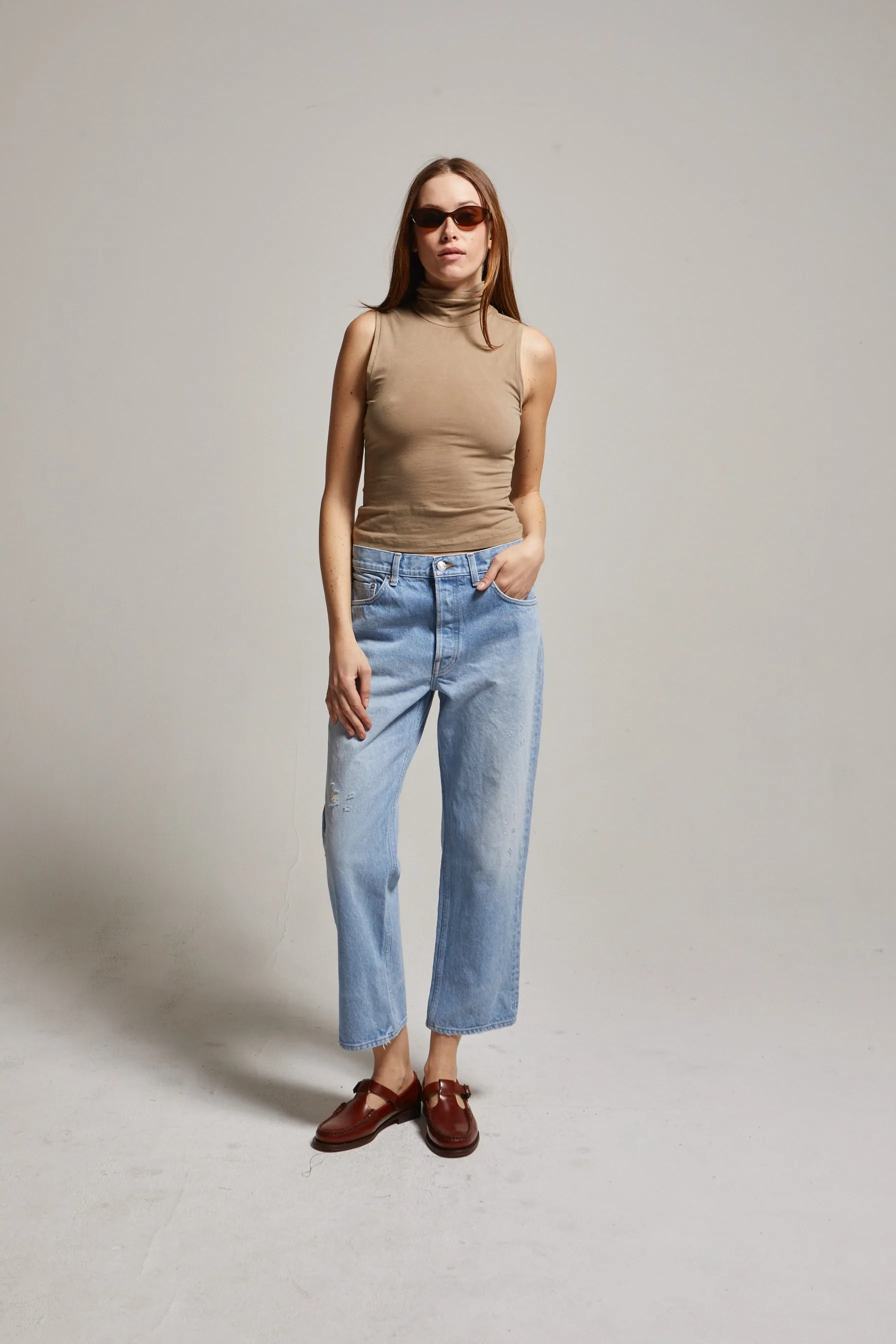 Tessa Turtleneck Tank sold by ASHER product image thumbnail 4