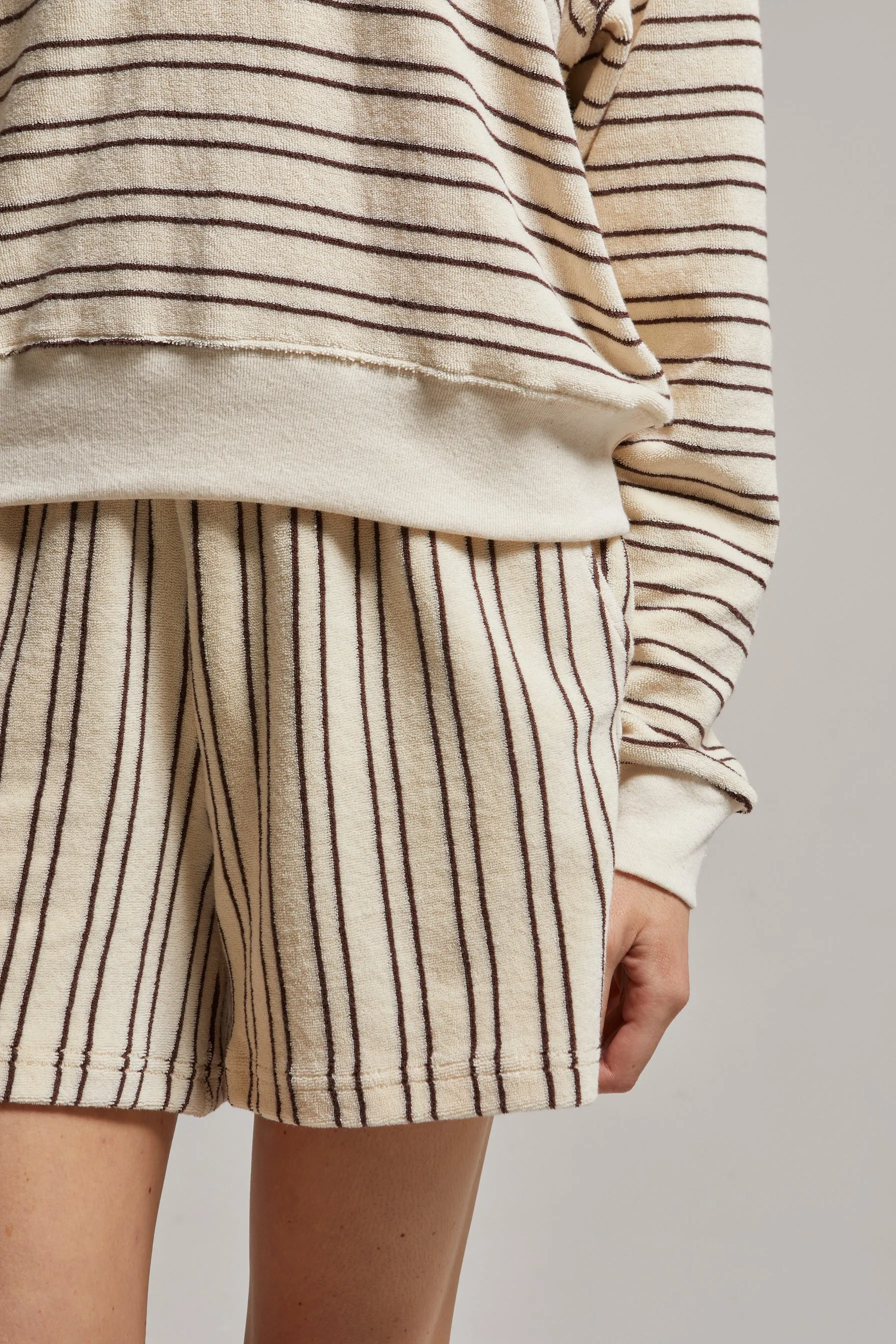 Sharon Stripe Loop Terry Short sold by ASHER product image thumbnail 4