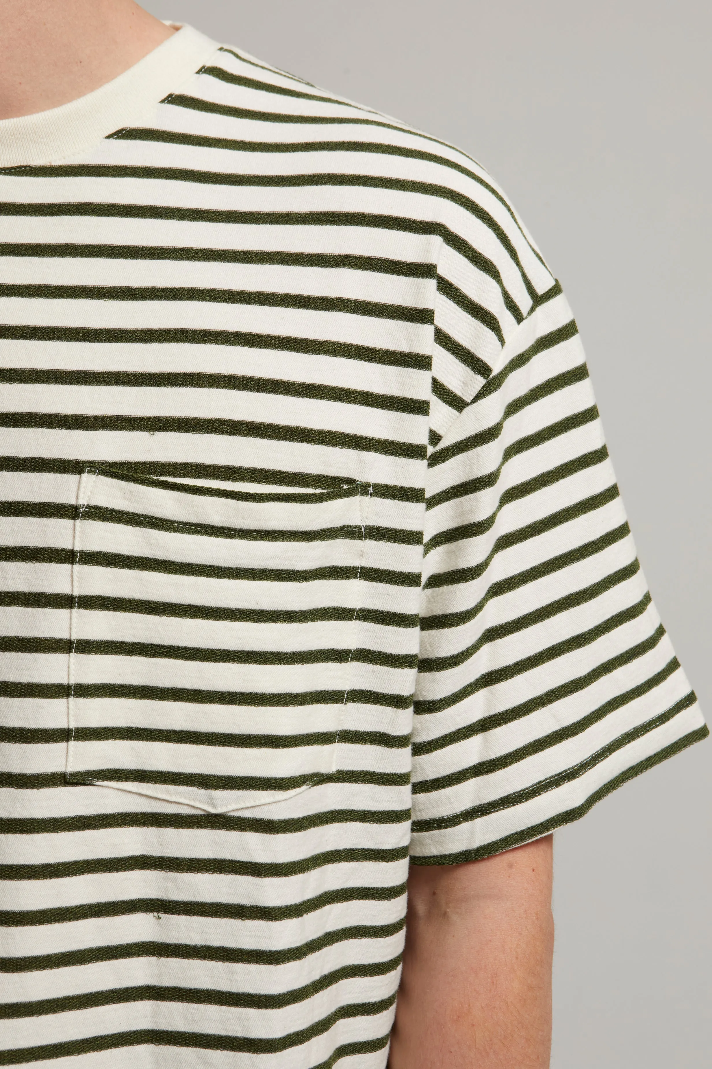 Ethan Striped Pocket Tee sold by ASHER product image thumbnail 4