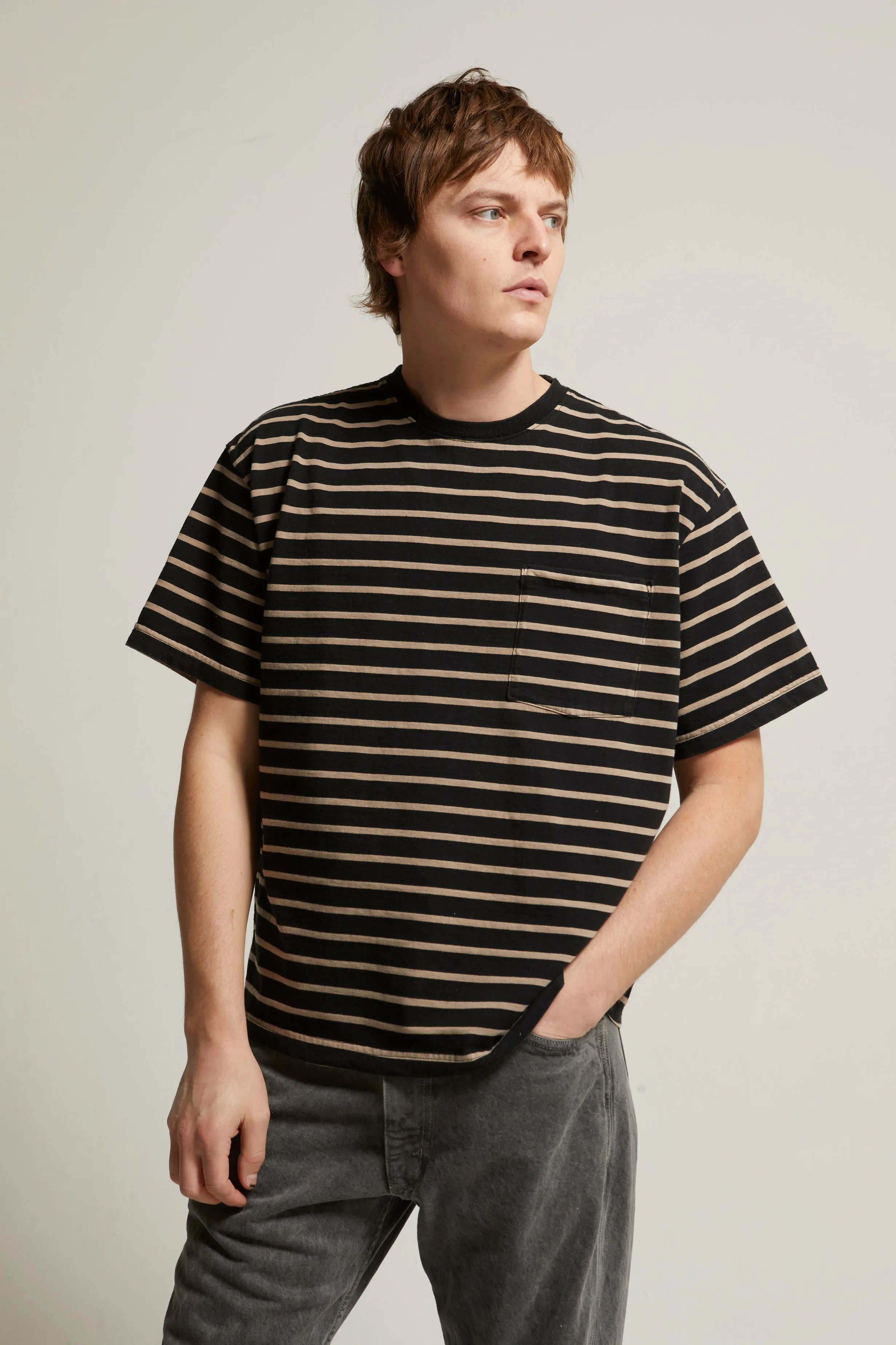 Ethan Striped Pocket Tee sold by ASHER product image thumbnail 2