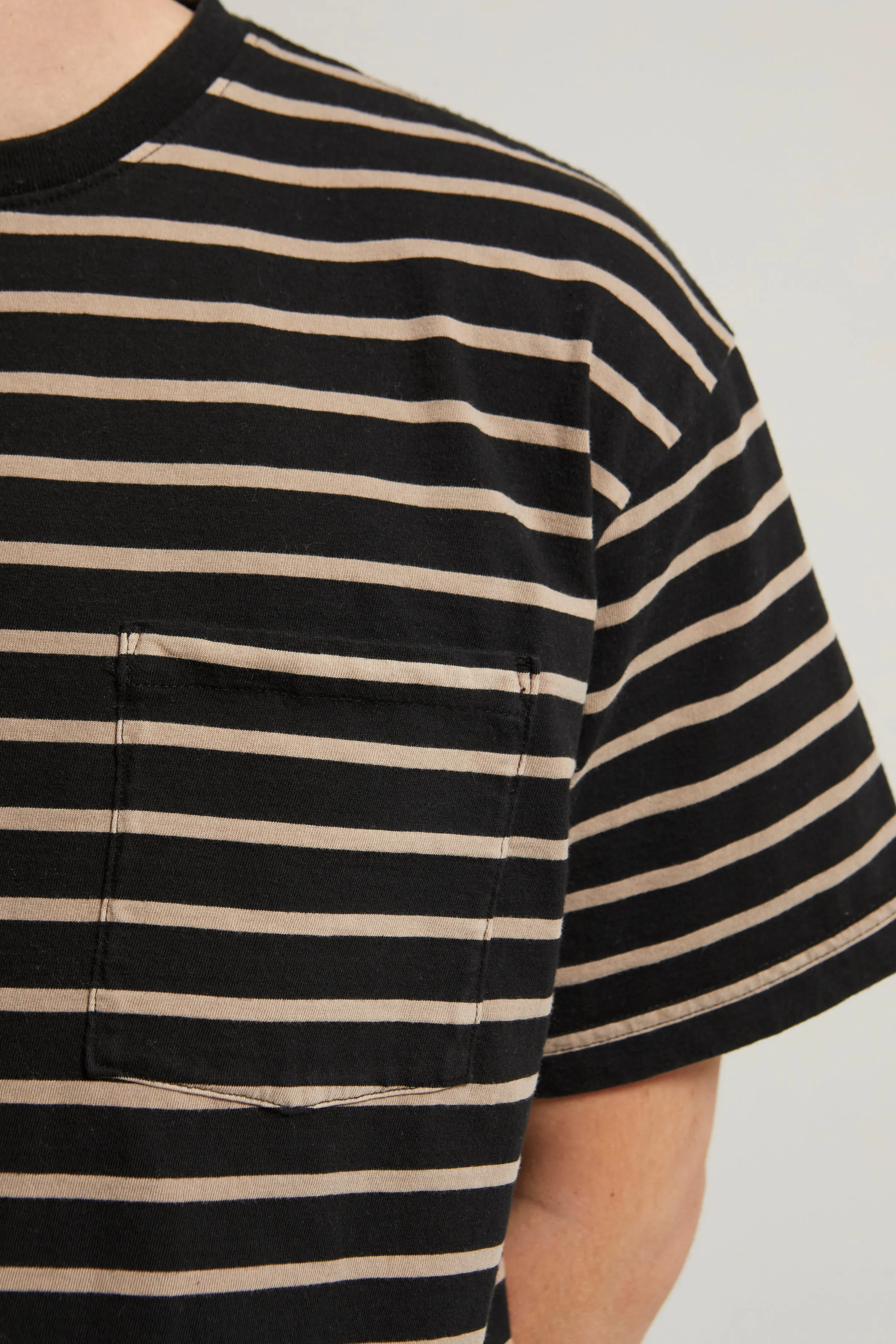 Ethan Striped Pocket Tee sold by ASHER product image thumbnail 4