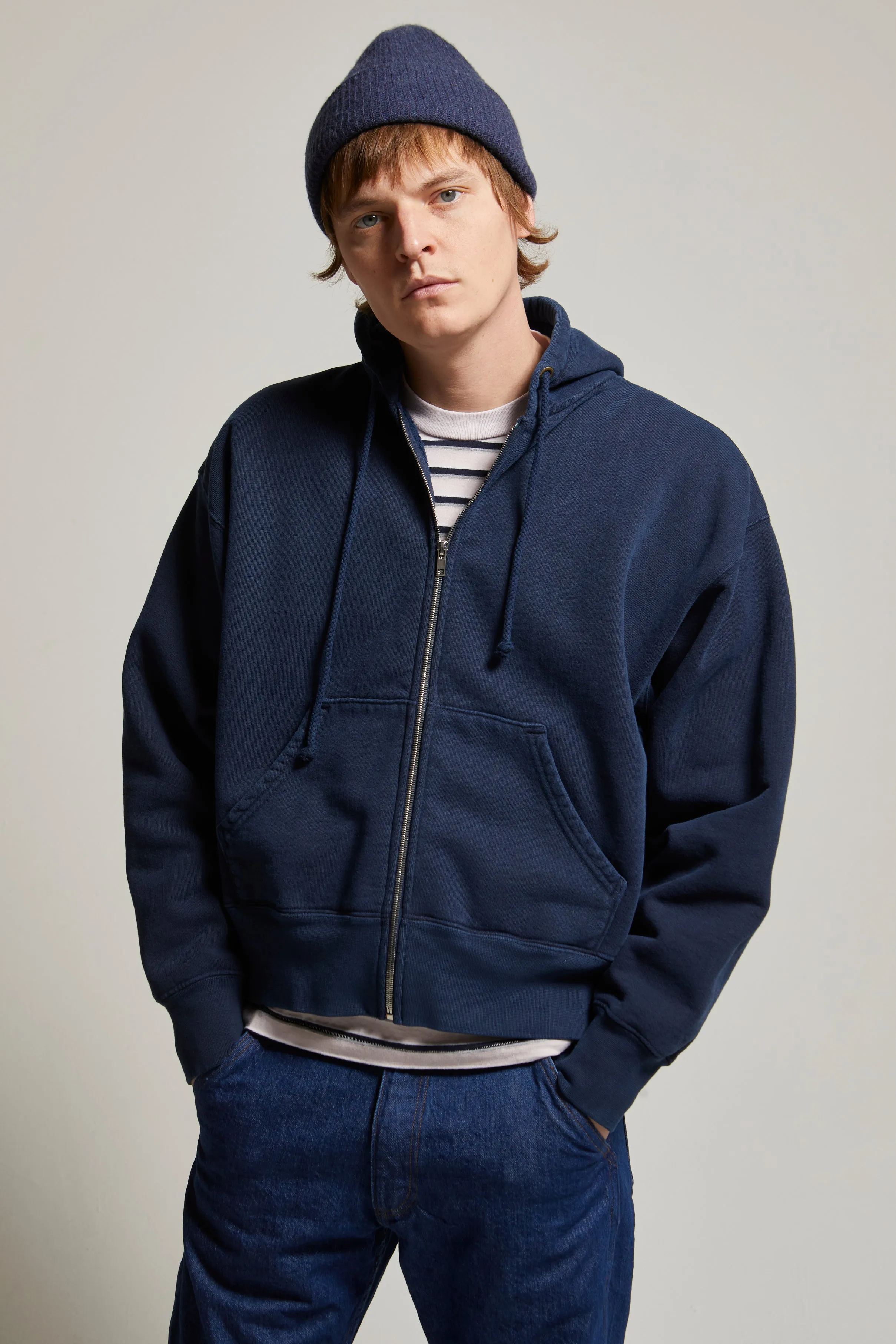 Isaac Zip Hoodie sold by ASHER