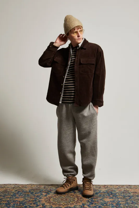 Sebi Sweatpant Heather Noir sold by ASHER