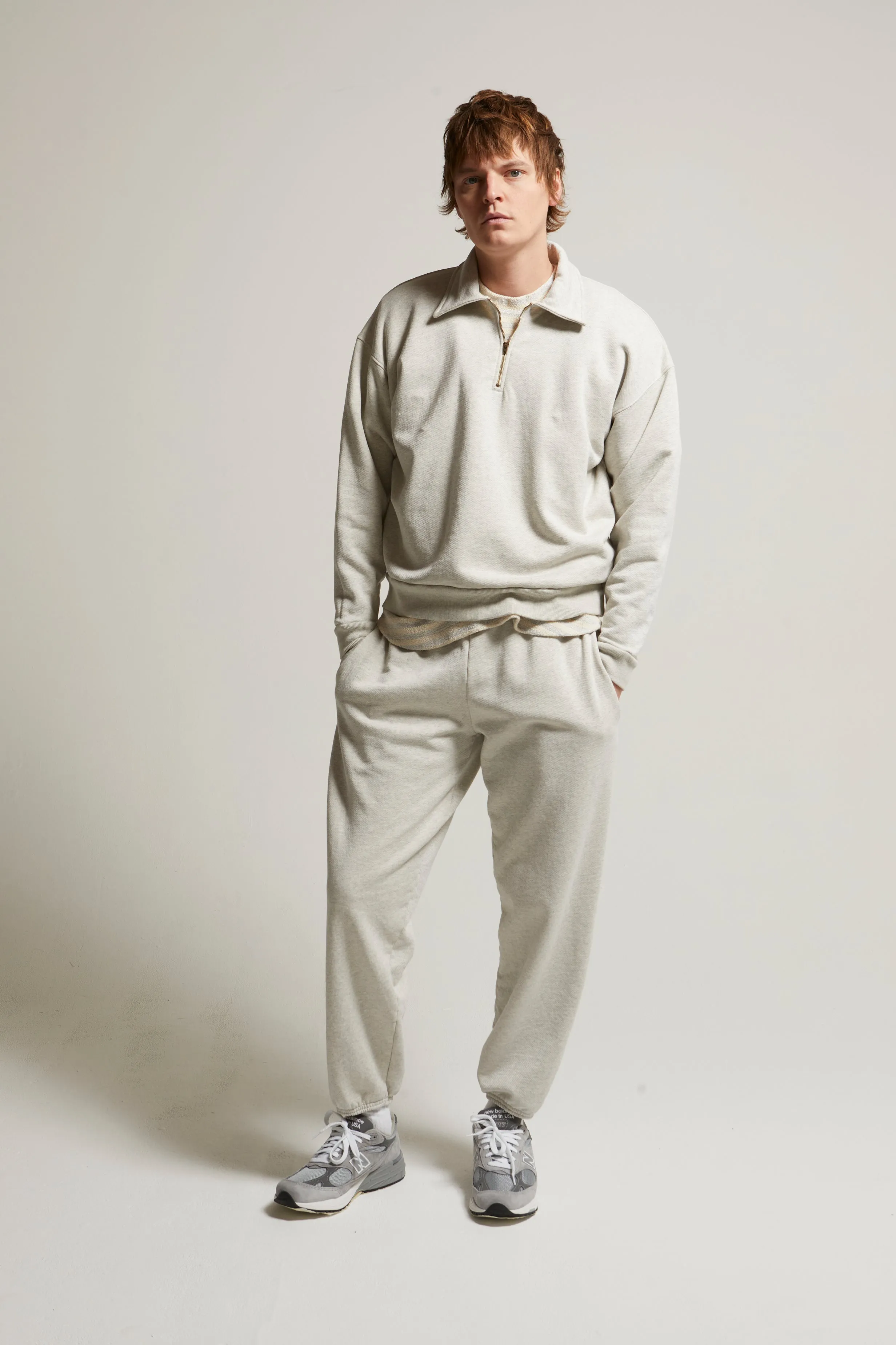 Claude Heather Ash 1/4 Zip sold by ASHER product image thumbnail 4