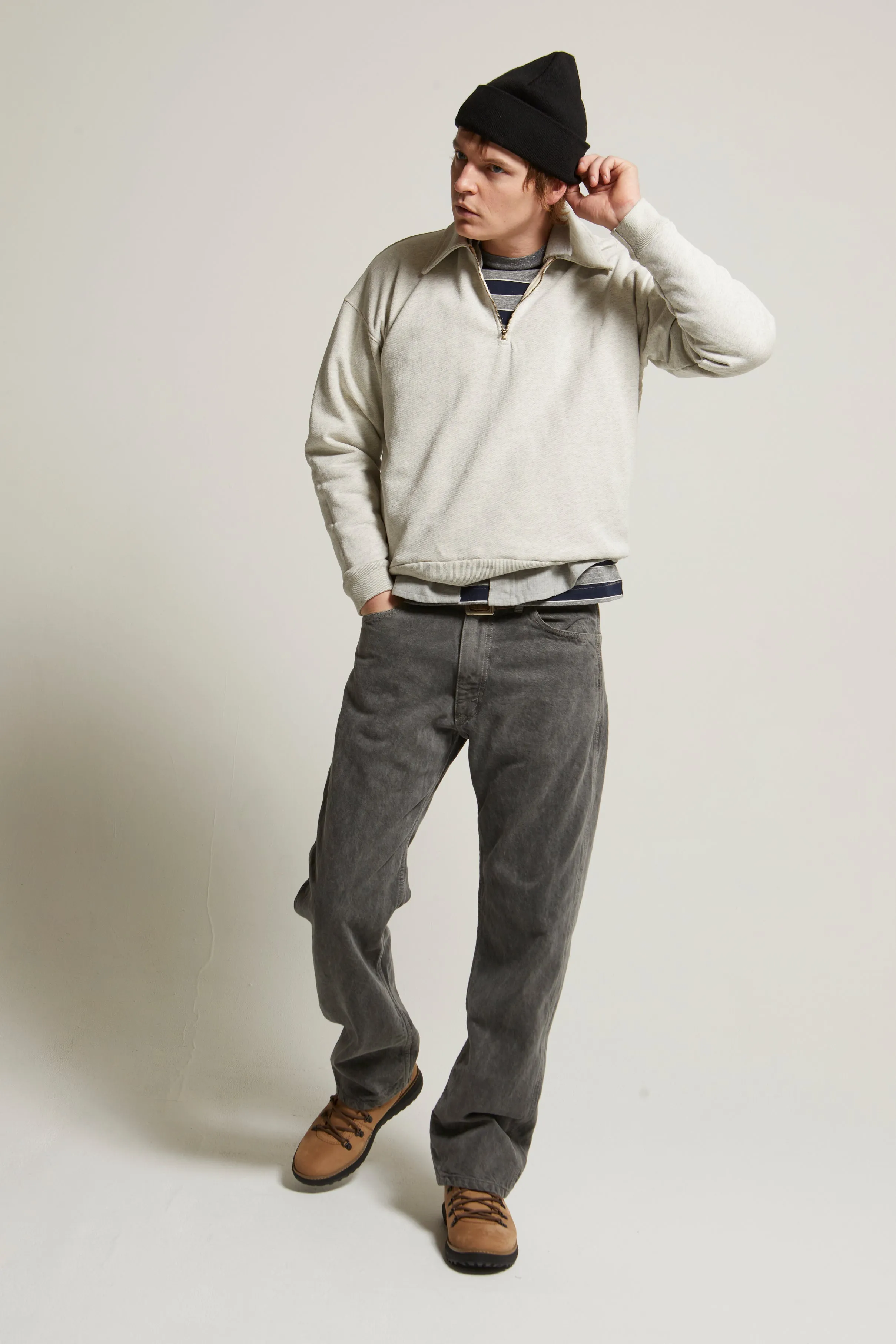 Claude Heather Ash 1/4 Zip sold by ASHER product image thumbnail 2