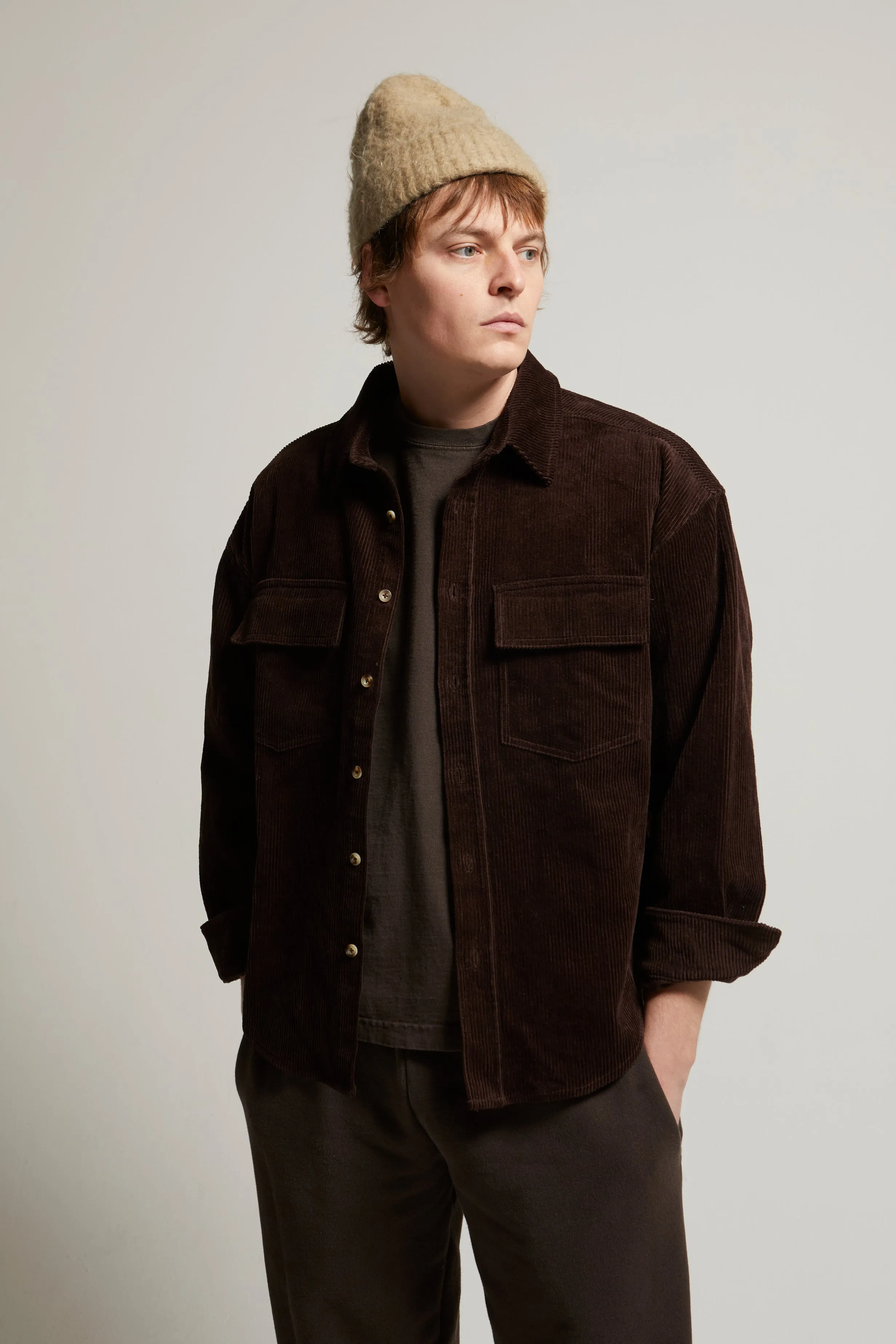 Lorenzo Cord Shirt sold by ASHER