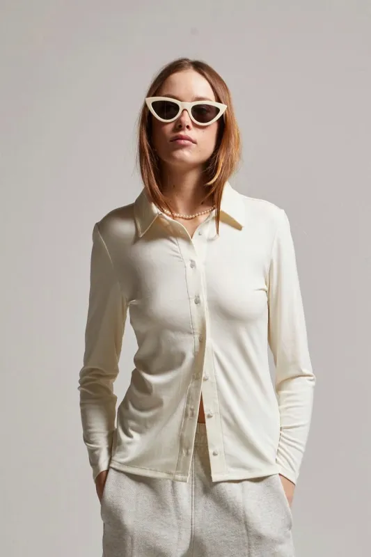 Sari Collar Shirt made by ASHER