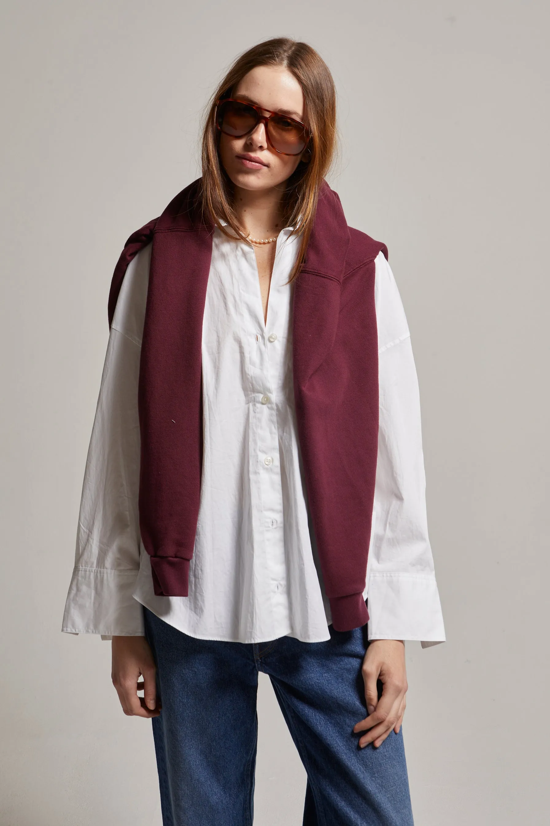 Frankie Poplin Shirt sold by ASHER